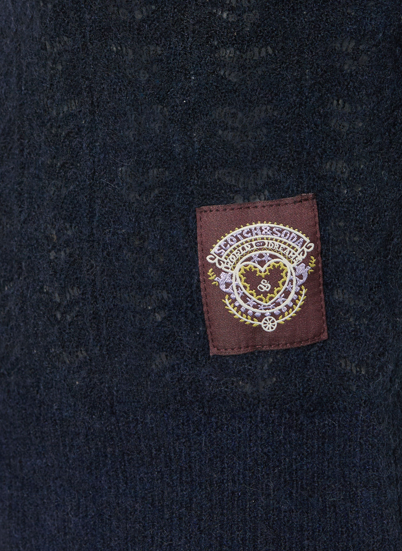 SCOTCH & SODA Strickjacke: DUNKELBLAU