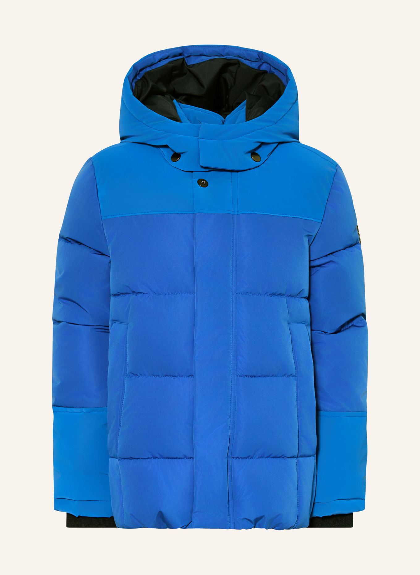 SCOTCH & SODA Veste matelassée: BLEU / NOIR