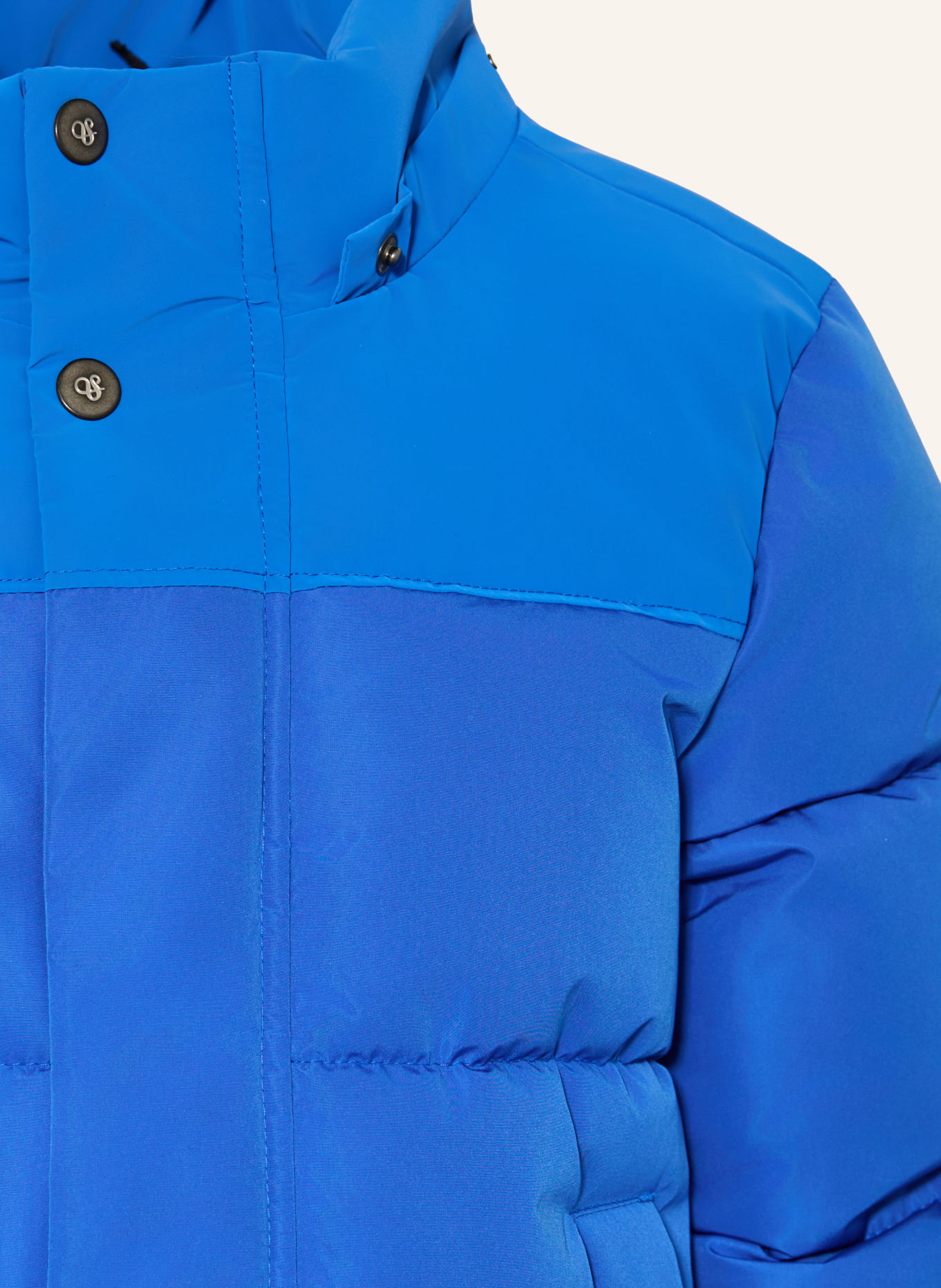 SCOTCH & SODA Veste matelassée: BLEU / NOIR
