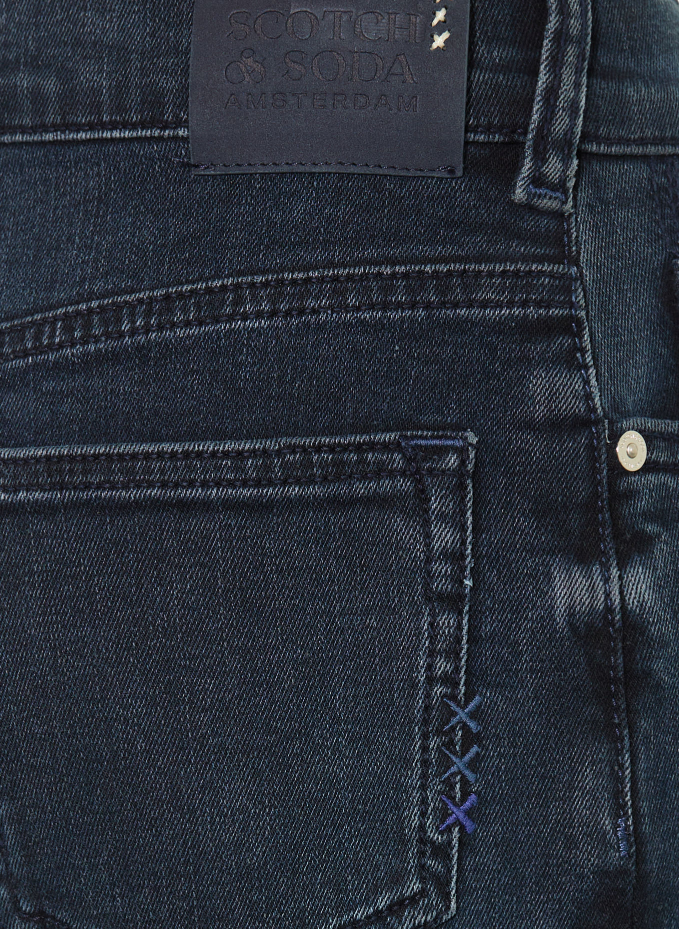 SCOTCH & SODA THE PITCH Loose Fit Jeans: 401 NAVY