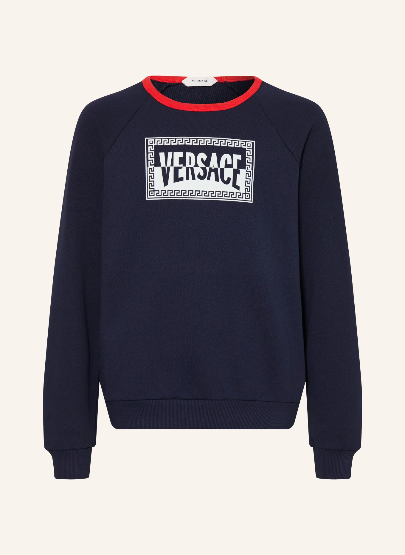 VERSACE Sweatshirt: DARK BLUE