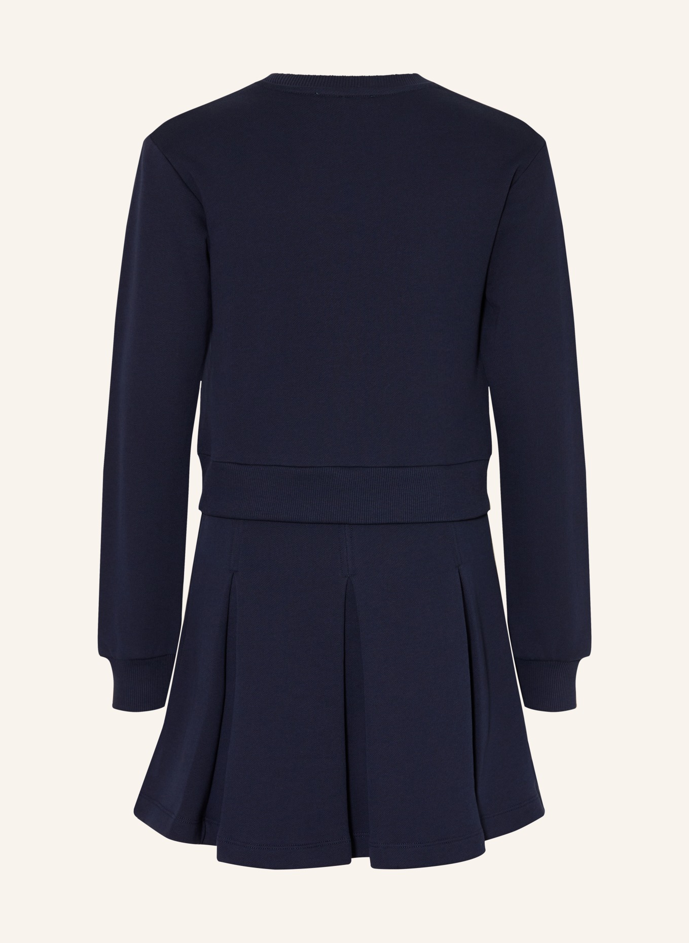 VERSACE Sweatshirt dress: DARK BLUE
