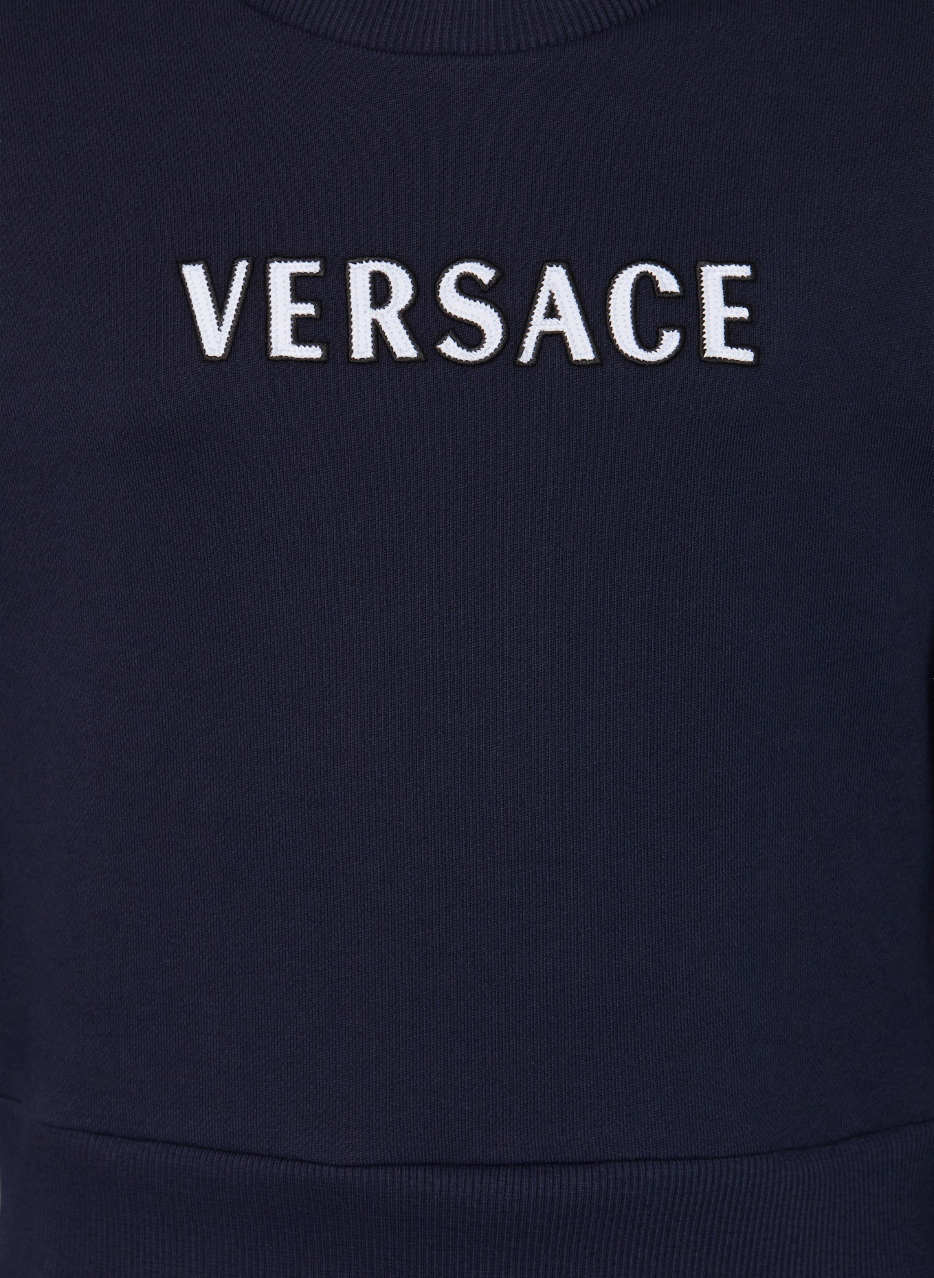 VERSACE Sweatshirt dress: DARK BLUE
