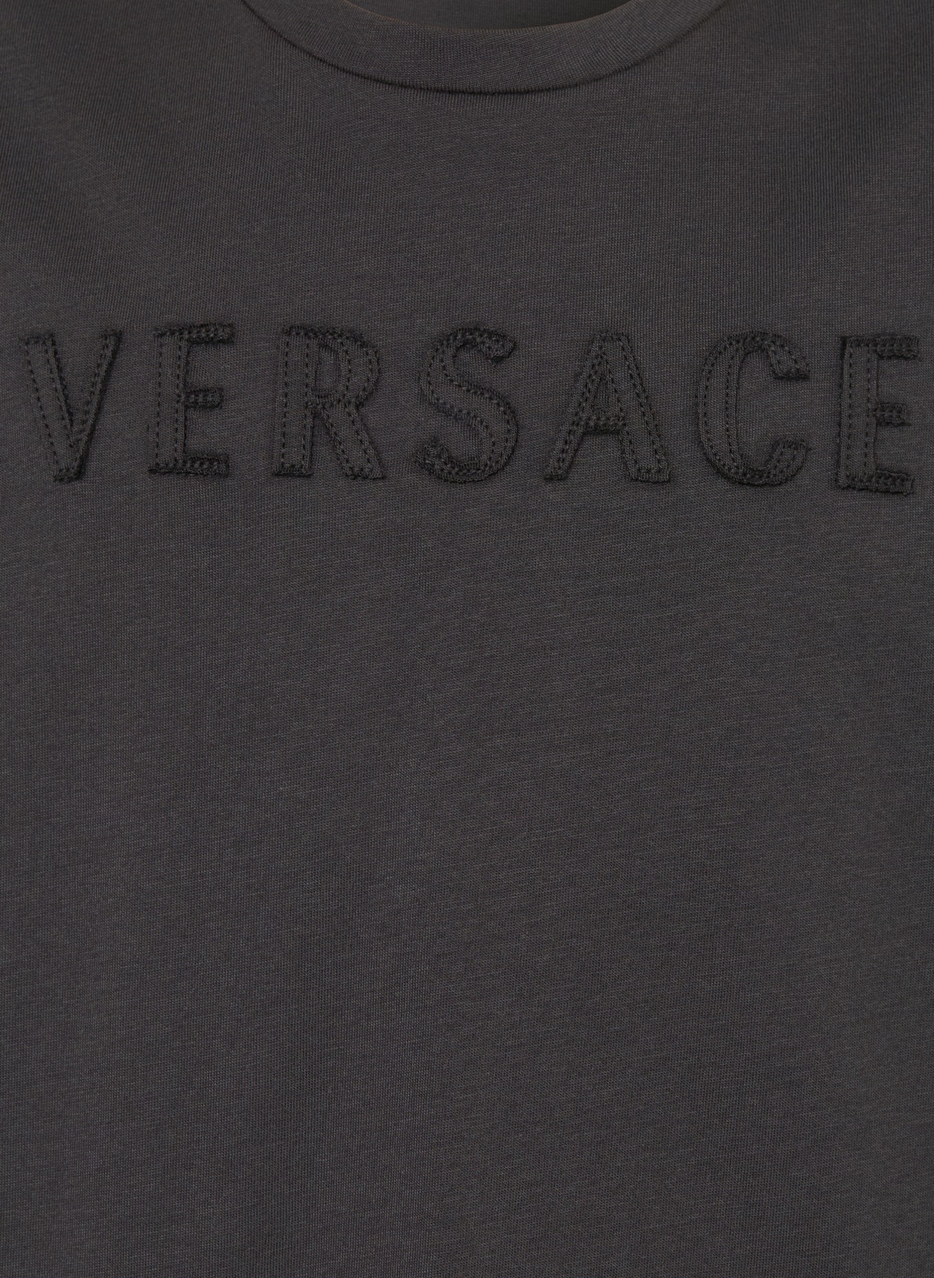 VERSACE T-shirt: DARK GRAY