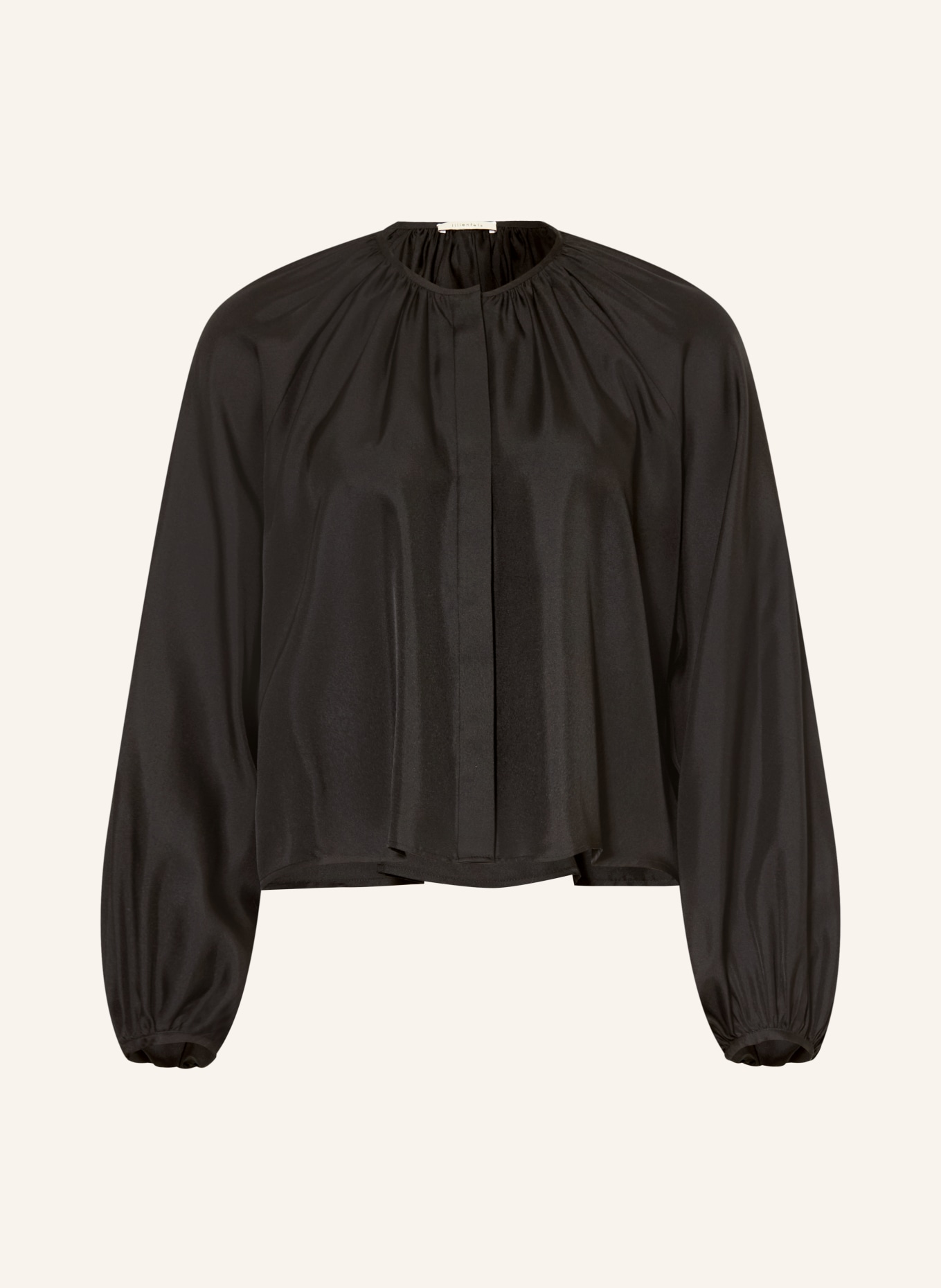 lilienfels Strickshirt aus Cashmere: SCHWARZ