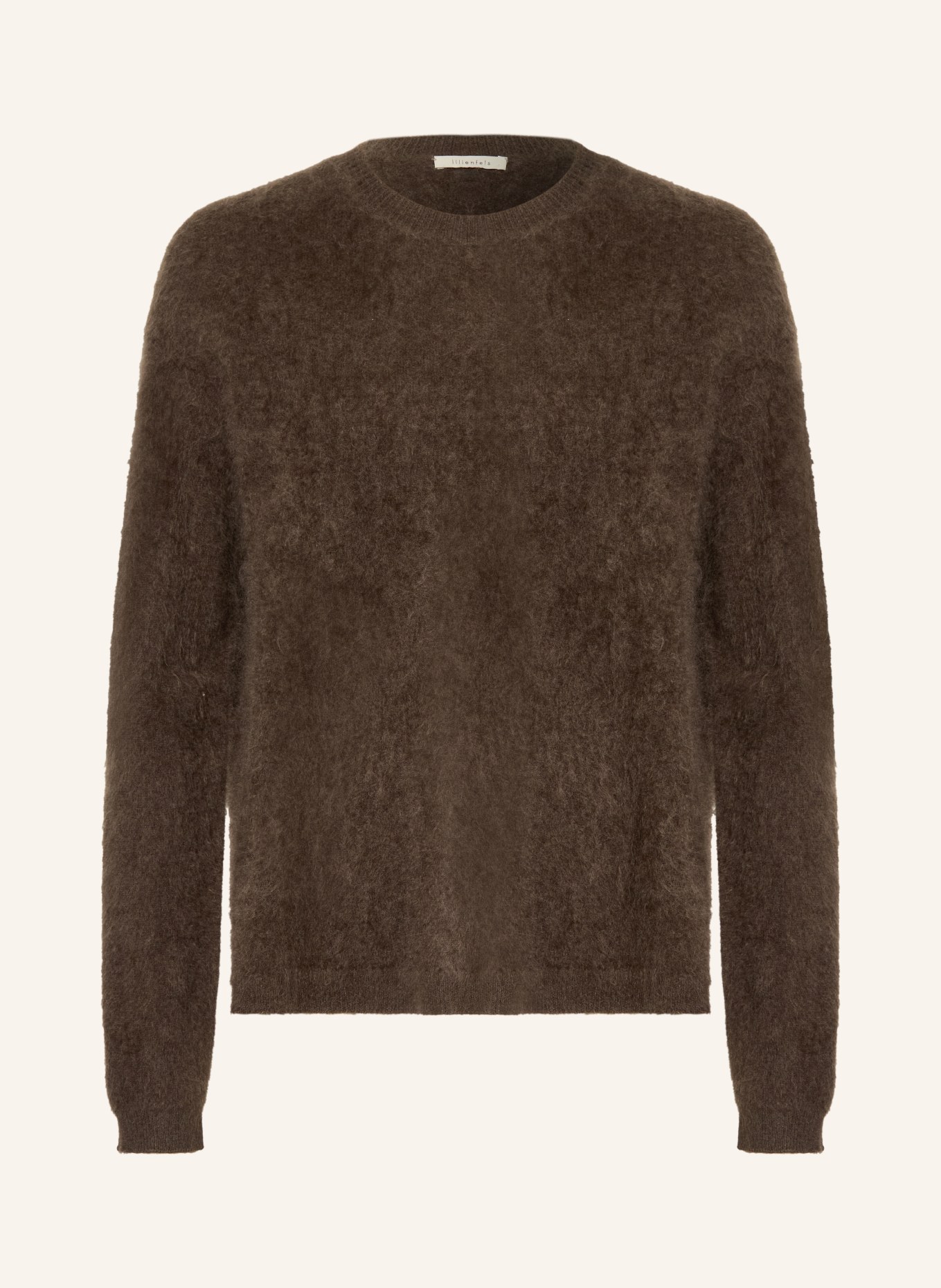 lilienfels Pull en cachemire: MARRON FONCÉ