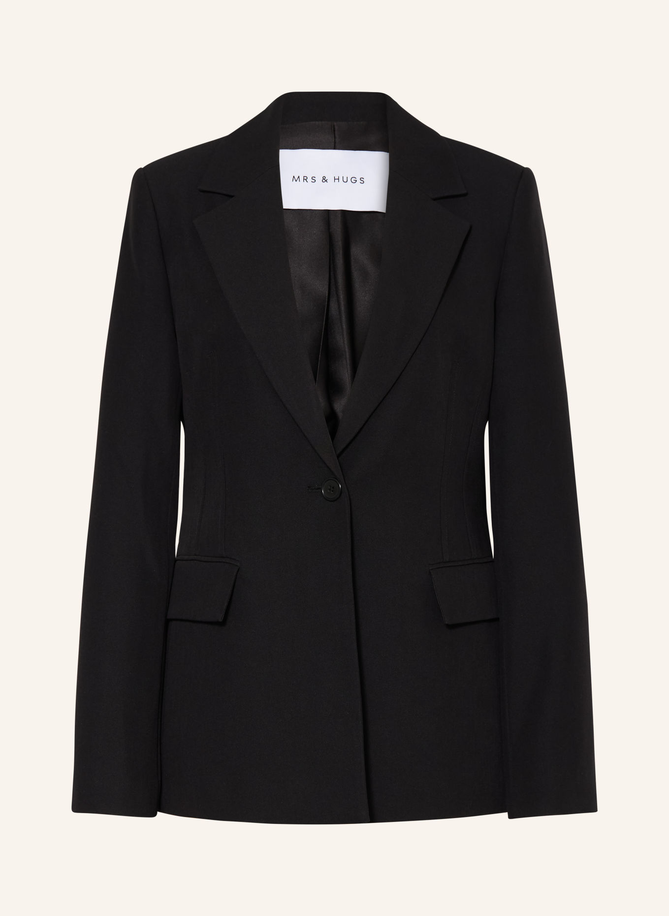 MRS & HUGS Blazers: ZWART