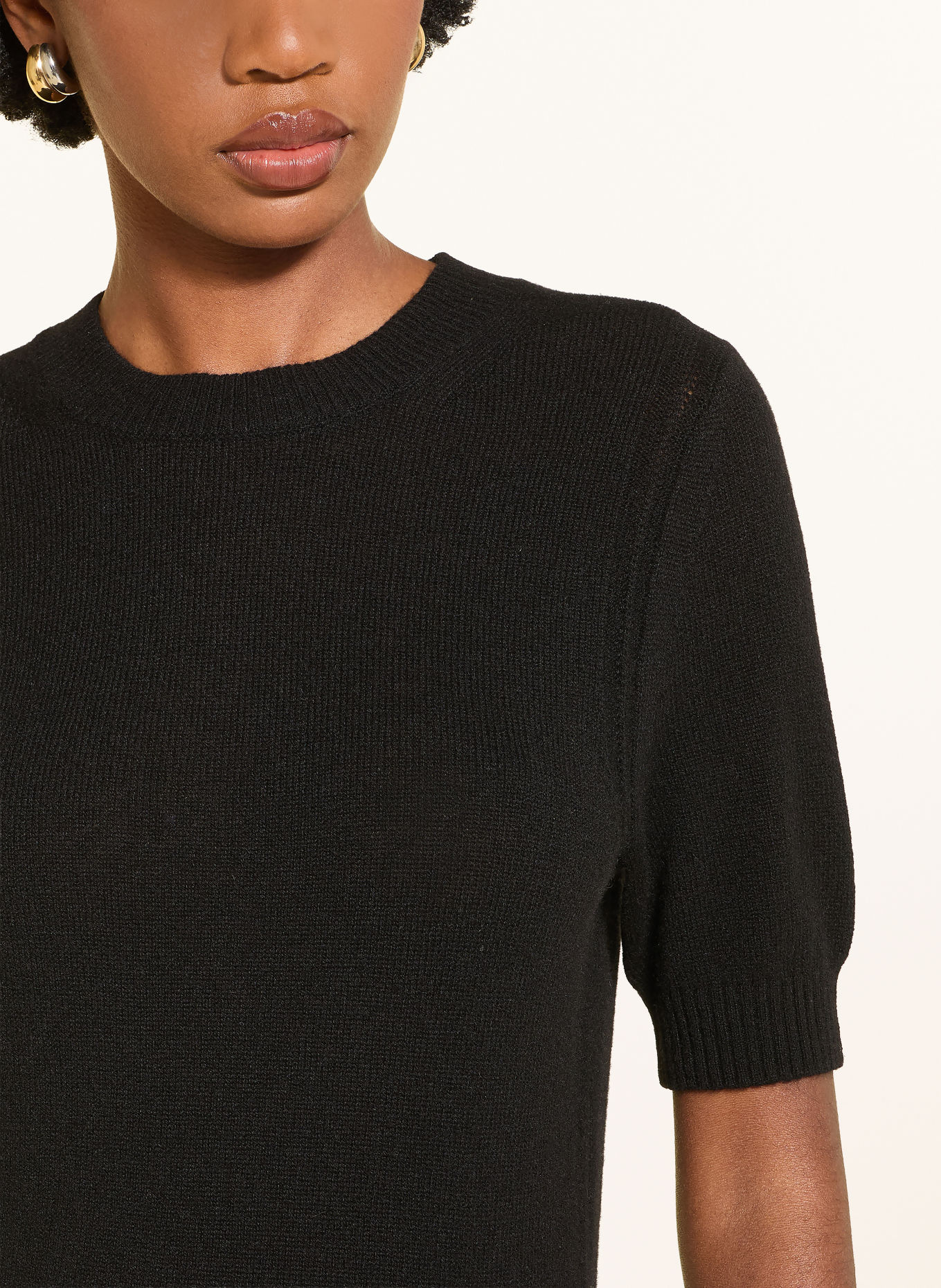 MRS & HUGS Pull en cachemire: NOIR