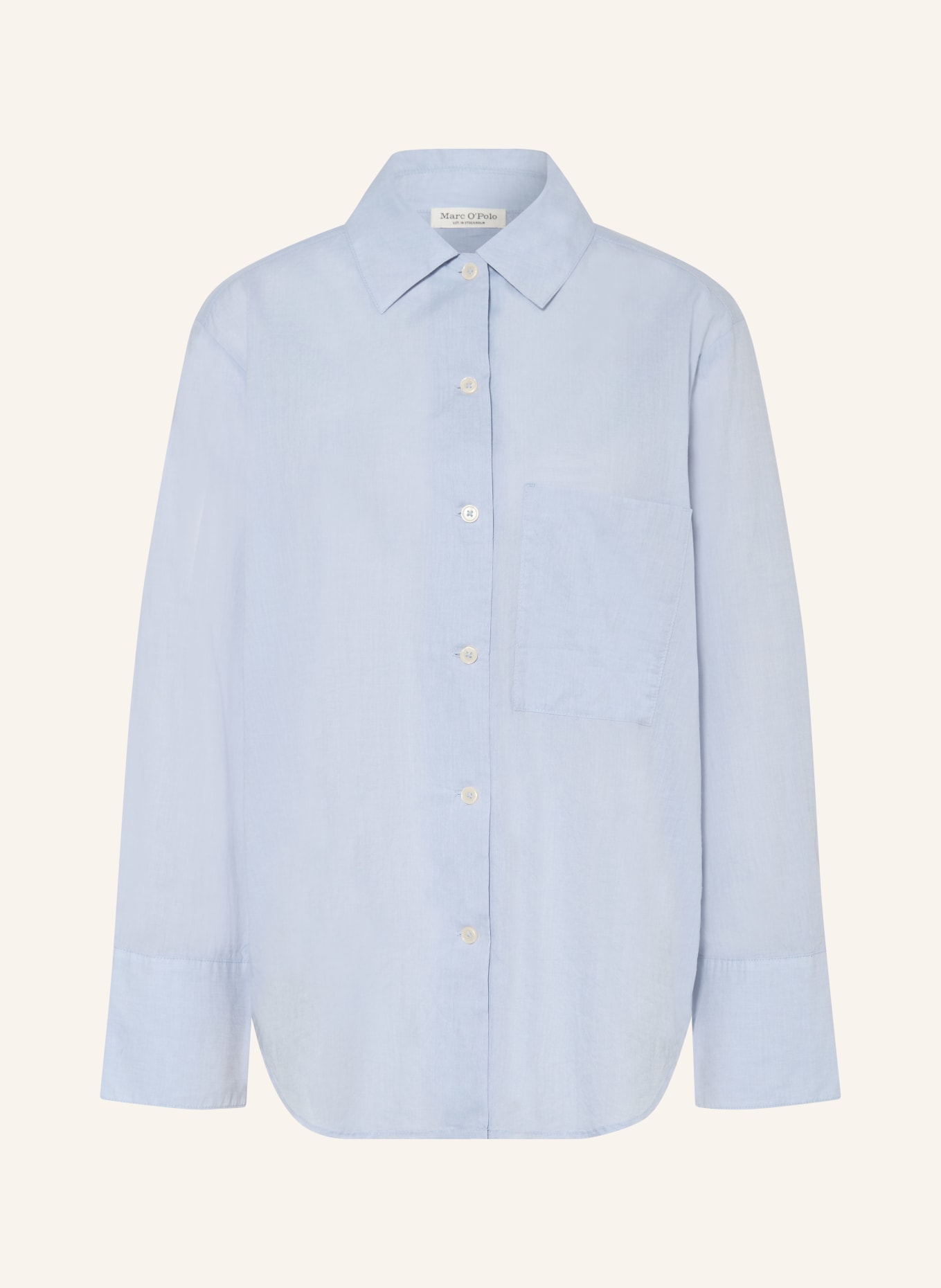 Marc O'Polo Shirt: LIGHT BLUE