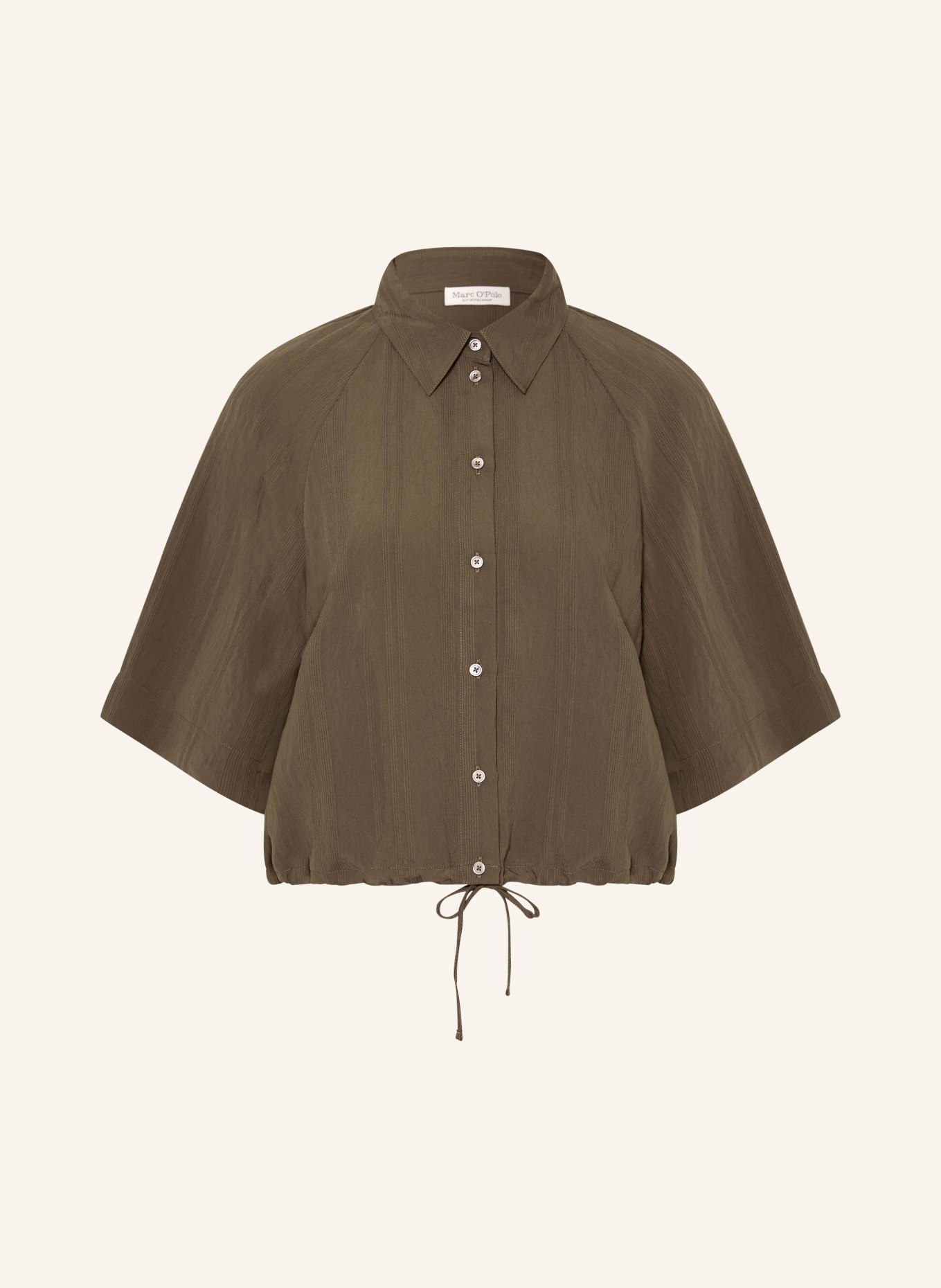 Marc O'Polo Skjortblus: BRUN