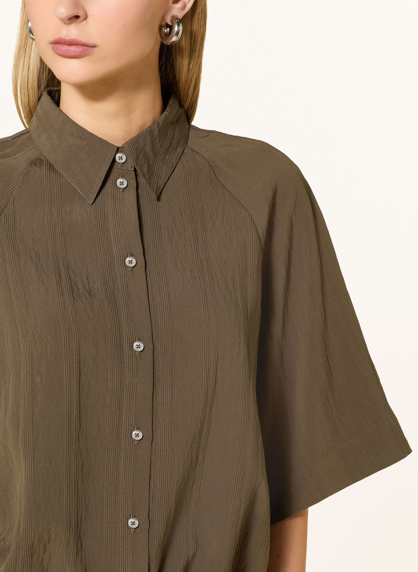 Marc O'Polo Skjortblus: BRUN