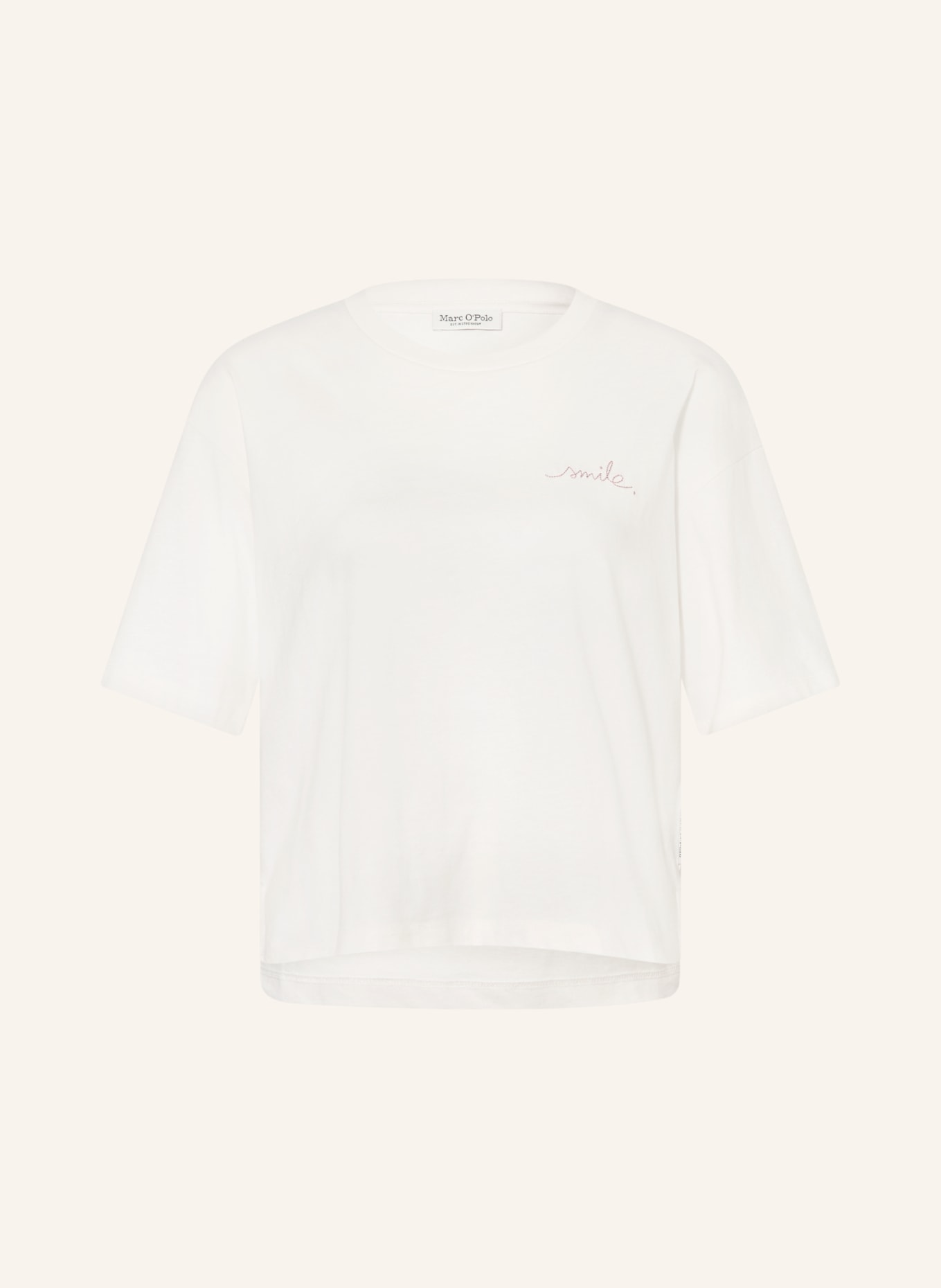 Marc O'Polo T-shirt: CREME