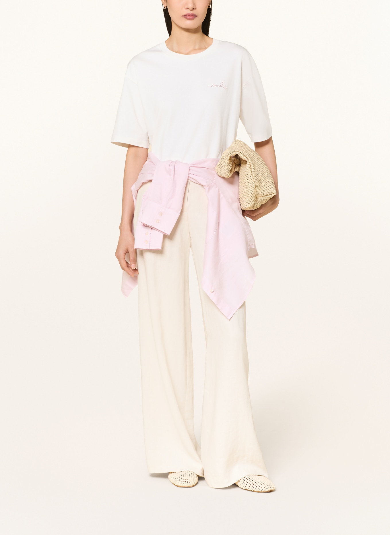 Marc O'Polo T-shirt: CREME