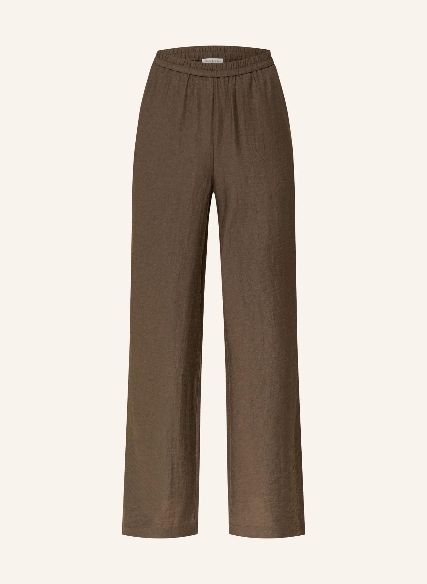 Marc O'Polo Marlene pants: DARK BROWN