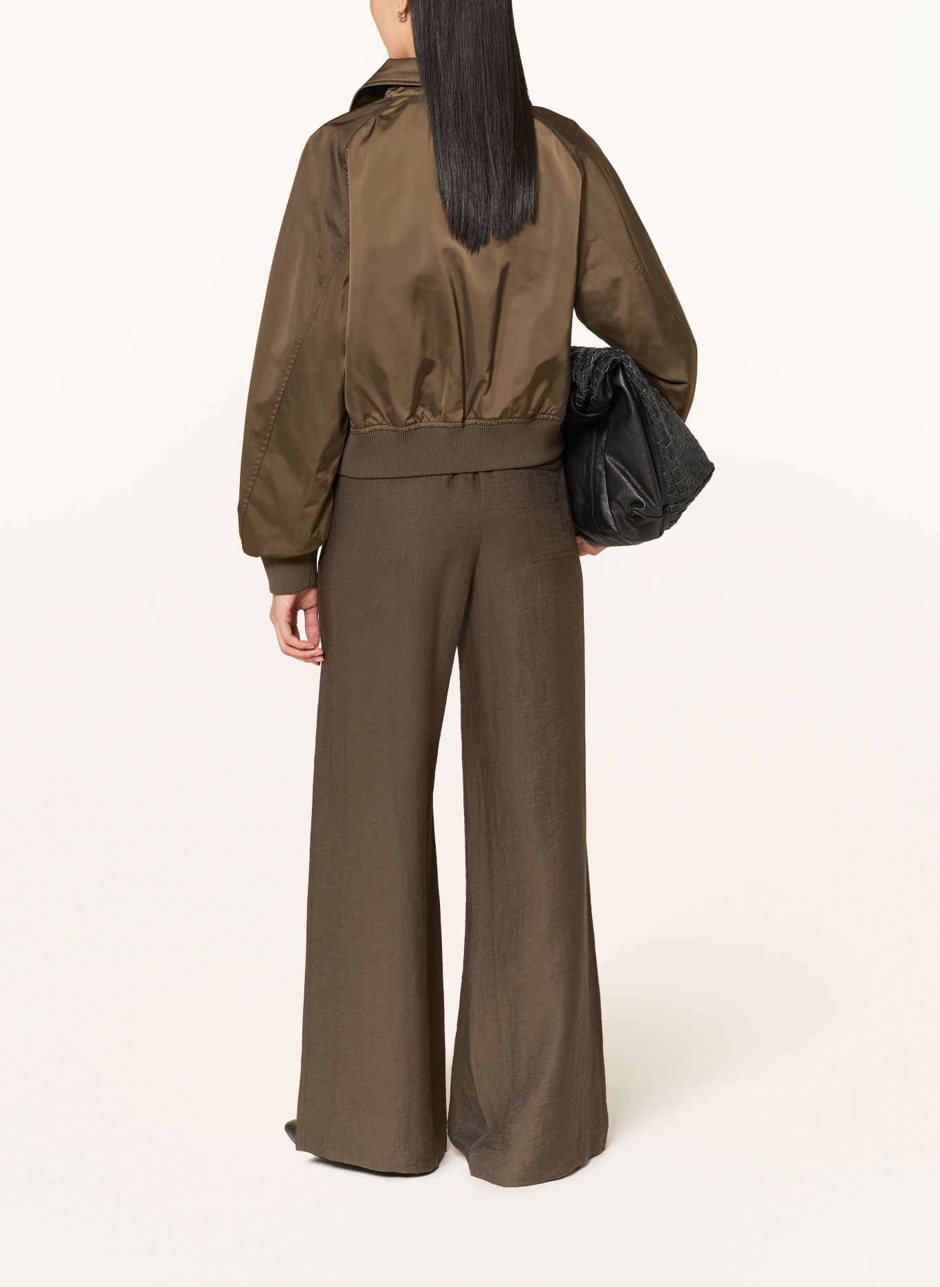 Marc O'Polo Marlene pants: DARK BROWN