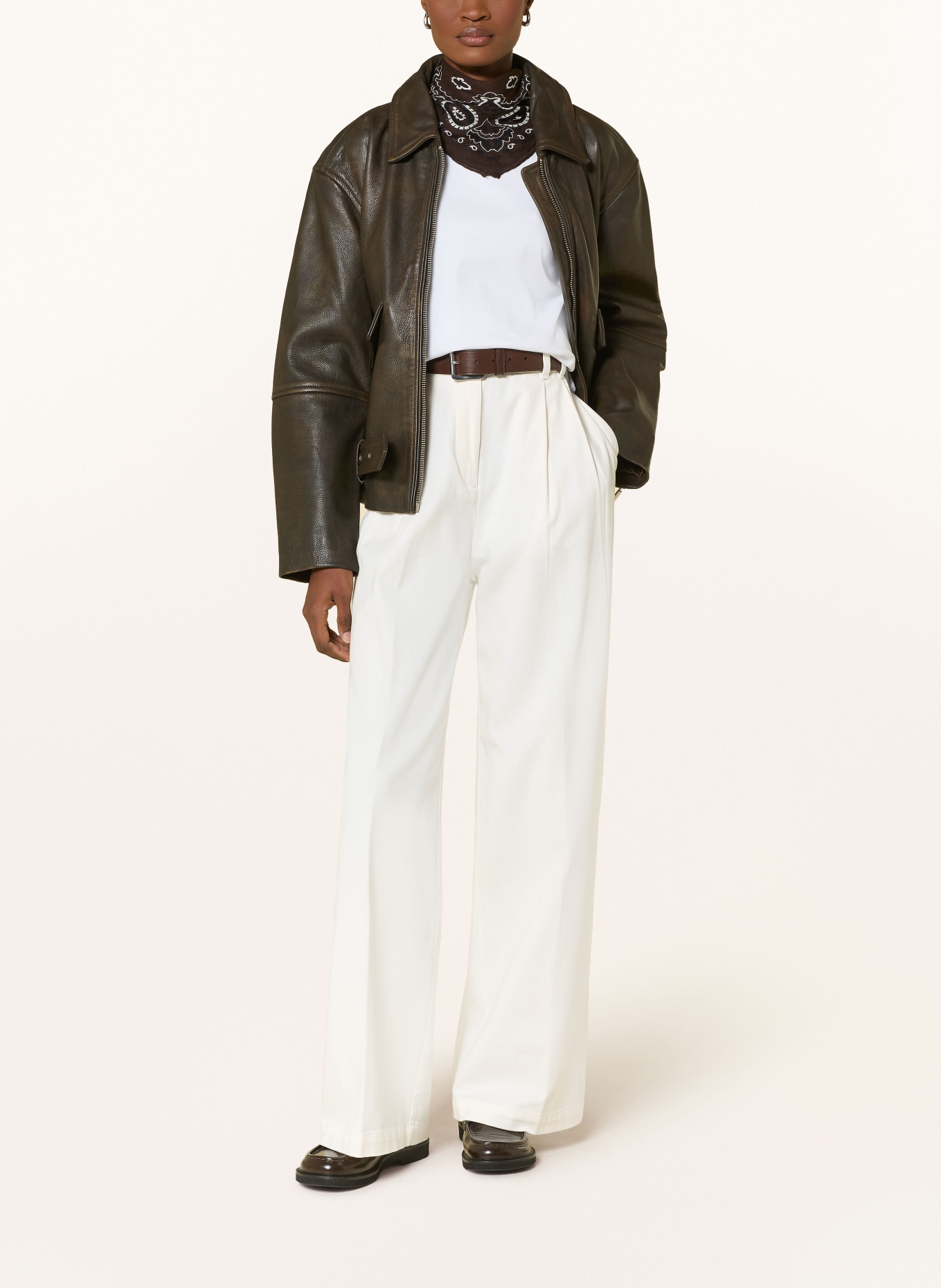 Marc O'Polo Marlene pants: WHITE