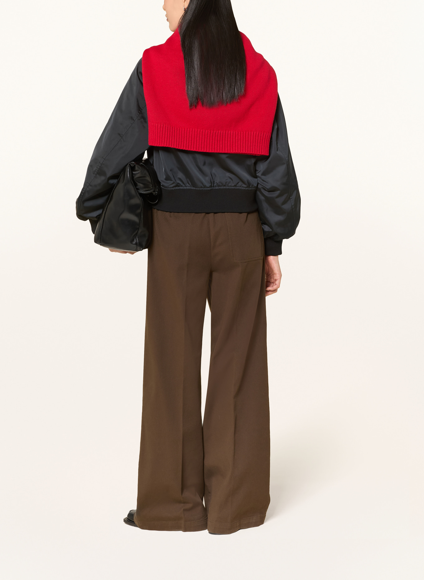 Marc O'Polo Marlene pants: DARK BROWN