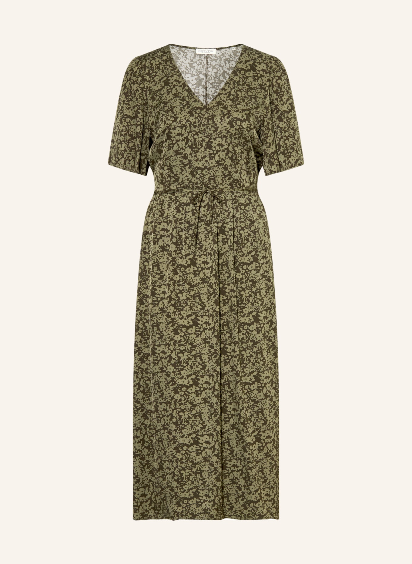 Marc O'Polo Kleid: DUNKELGRÜN / HELLGRÜN