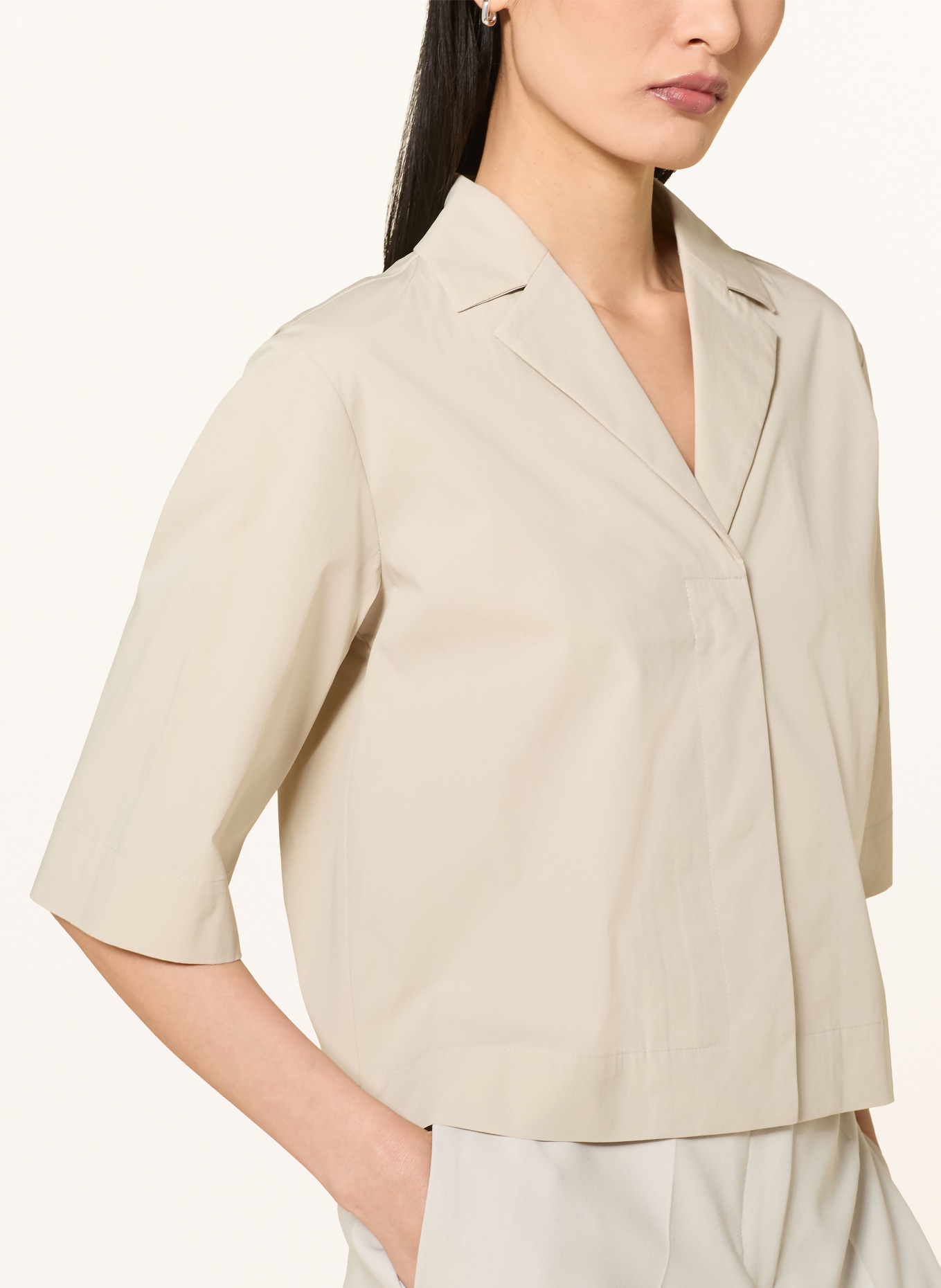 Marc O'Polo Shirt blouse: BEIGE