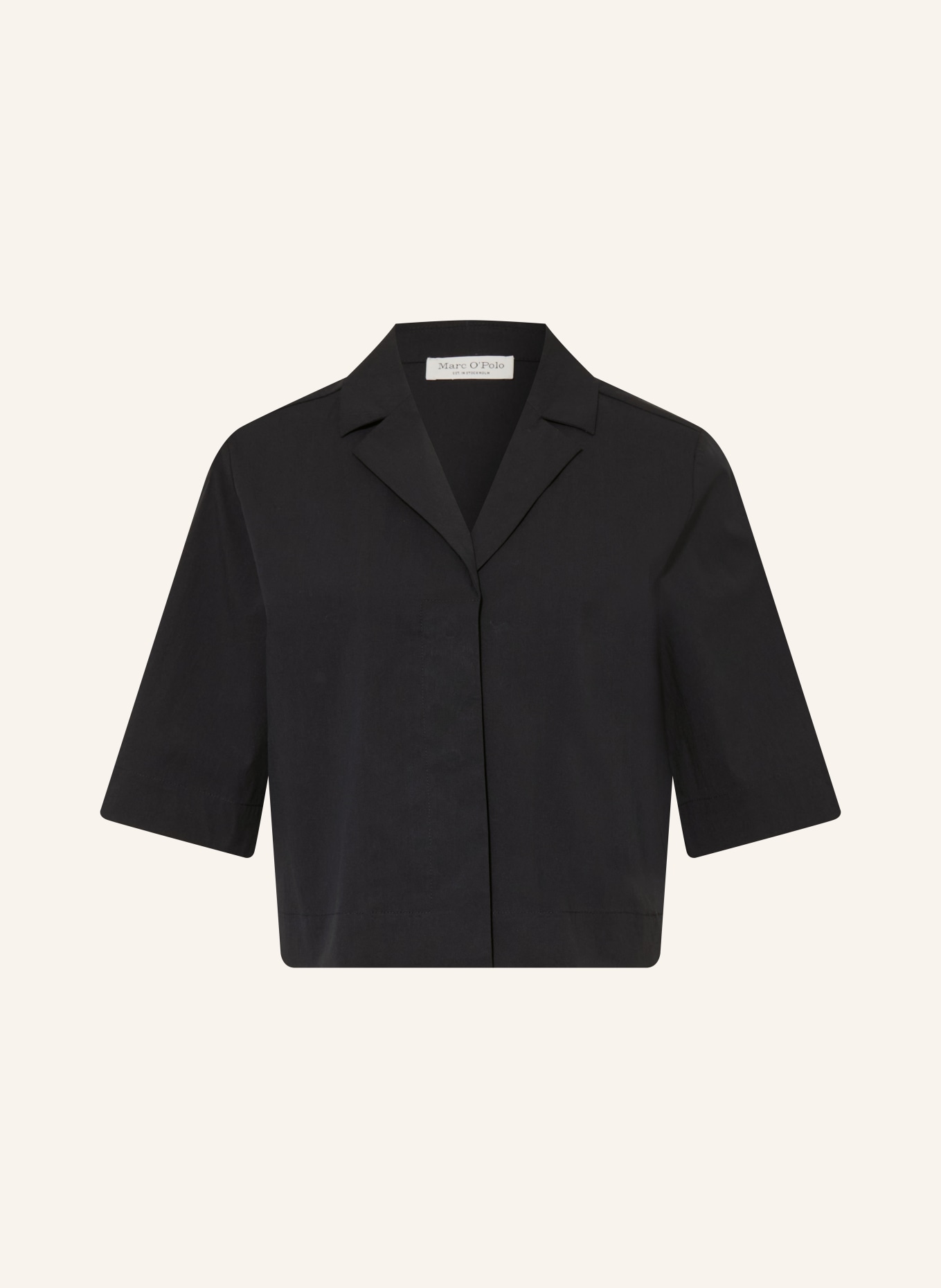 Marc O'Polo Shirt blouse: BLACK