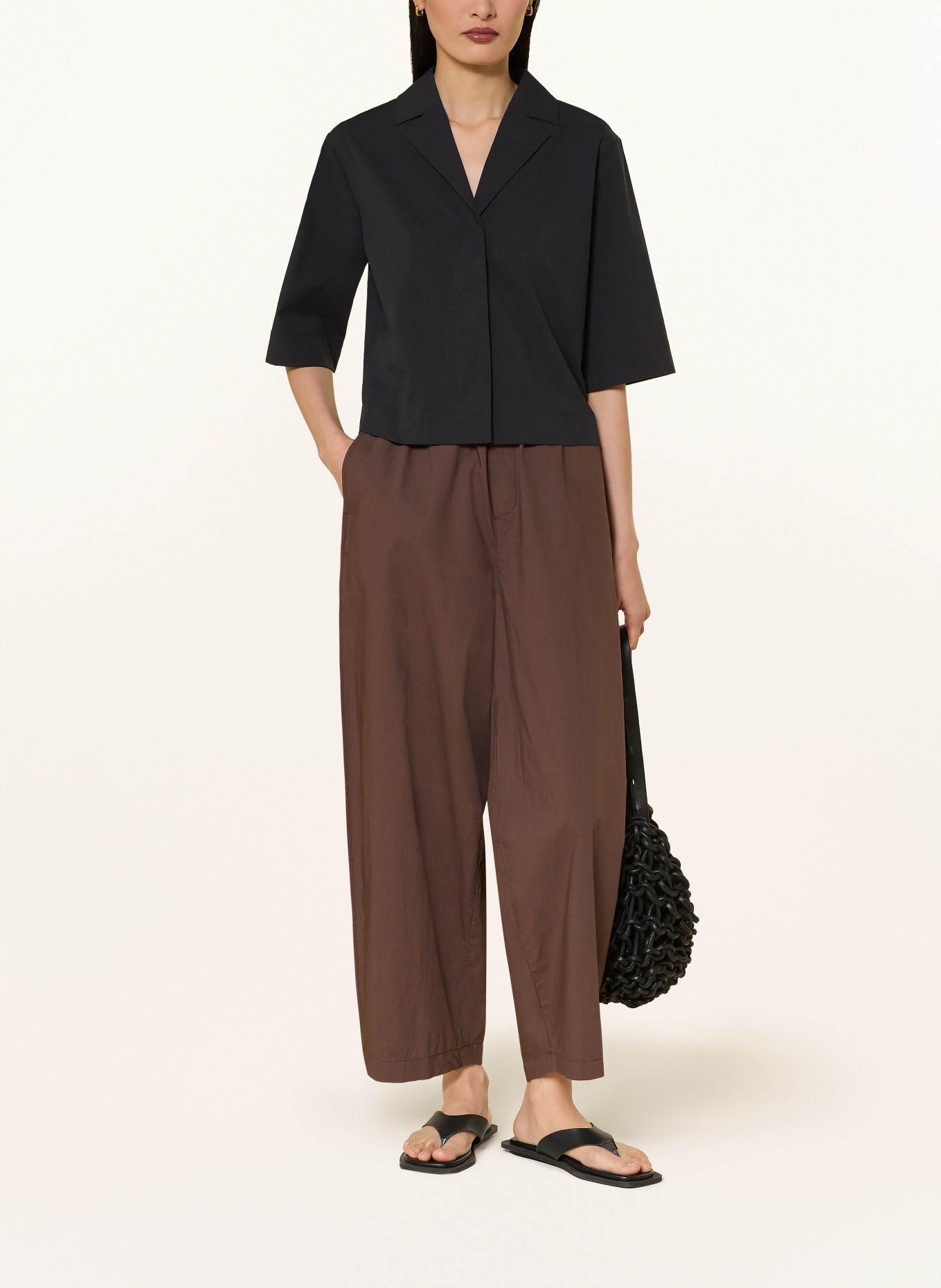 Marc O'Polo Shirt blouse: BLACK