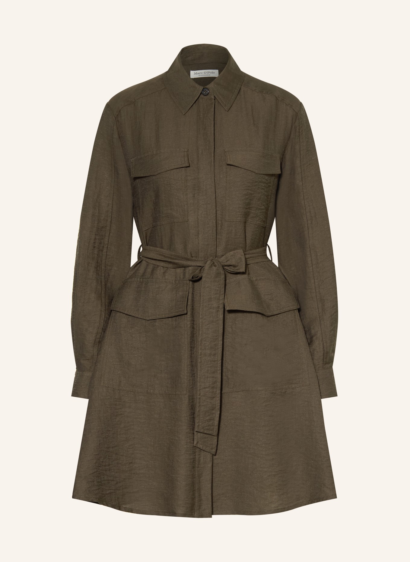 Marc O'Polo Sukienka koszulowa: KHAKI