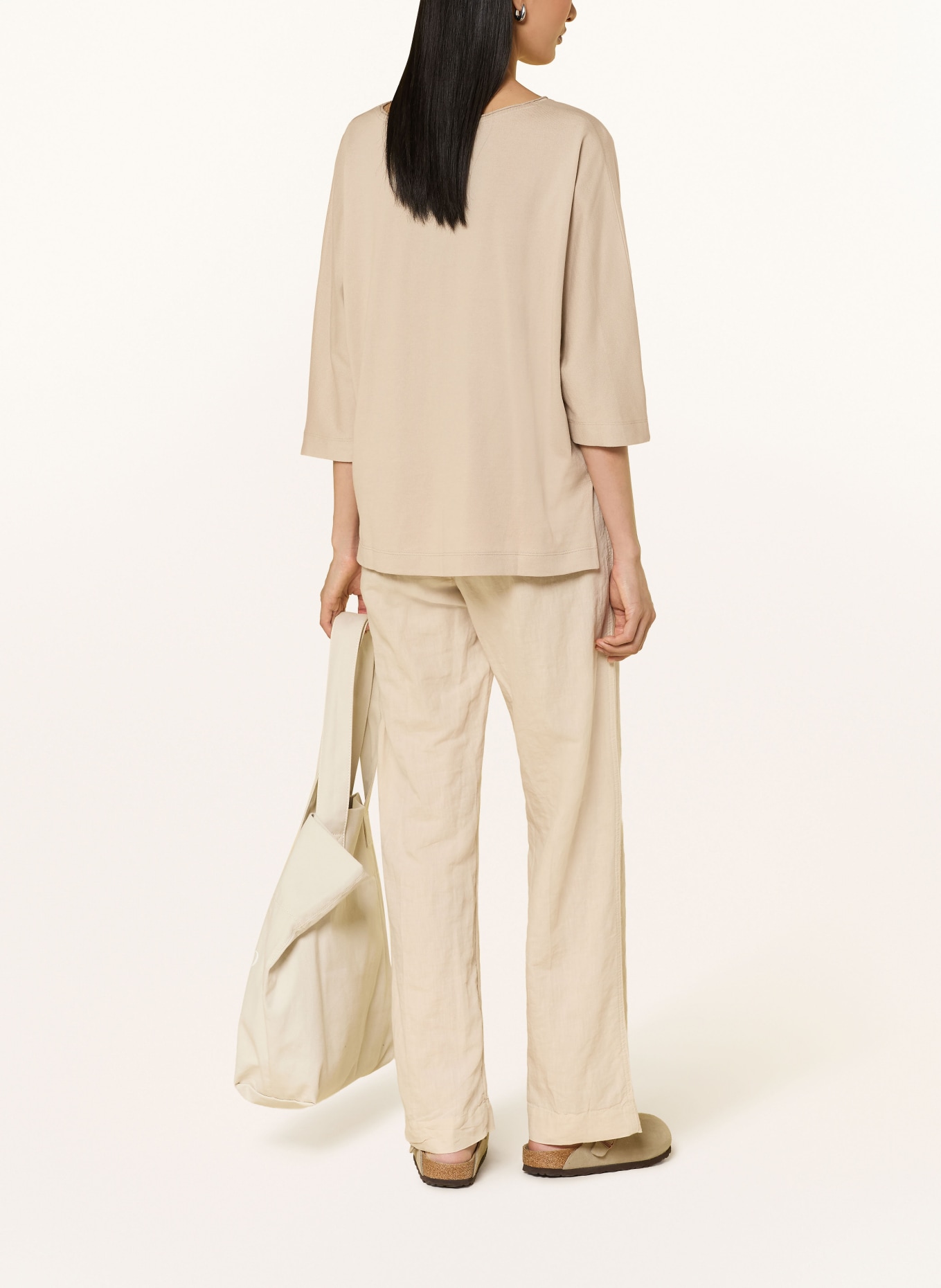 Marc O'Polo Shirt mit 3/4-Arm: BEIGE