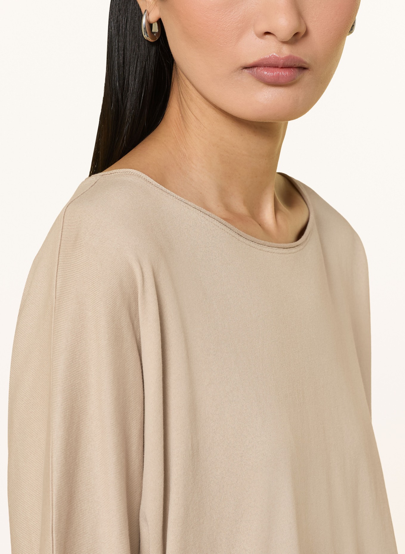 Marc O'Polo Shirt mit 3/4-Arm: BEIGE