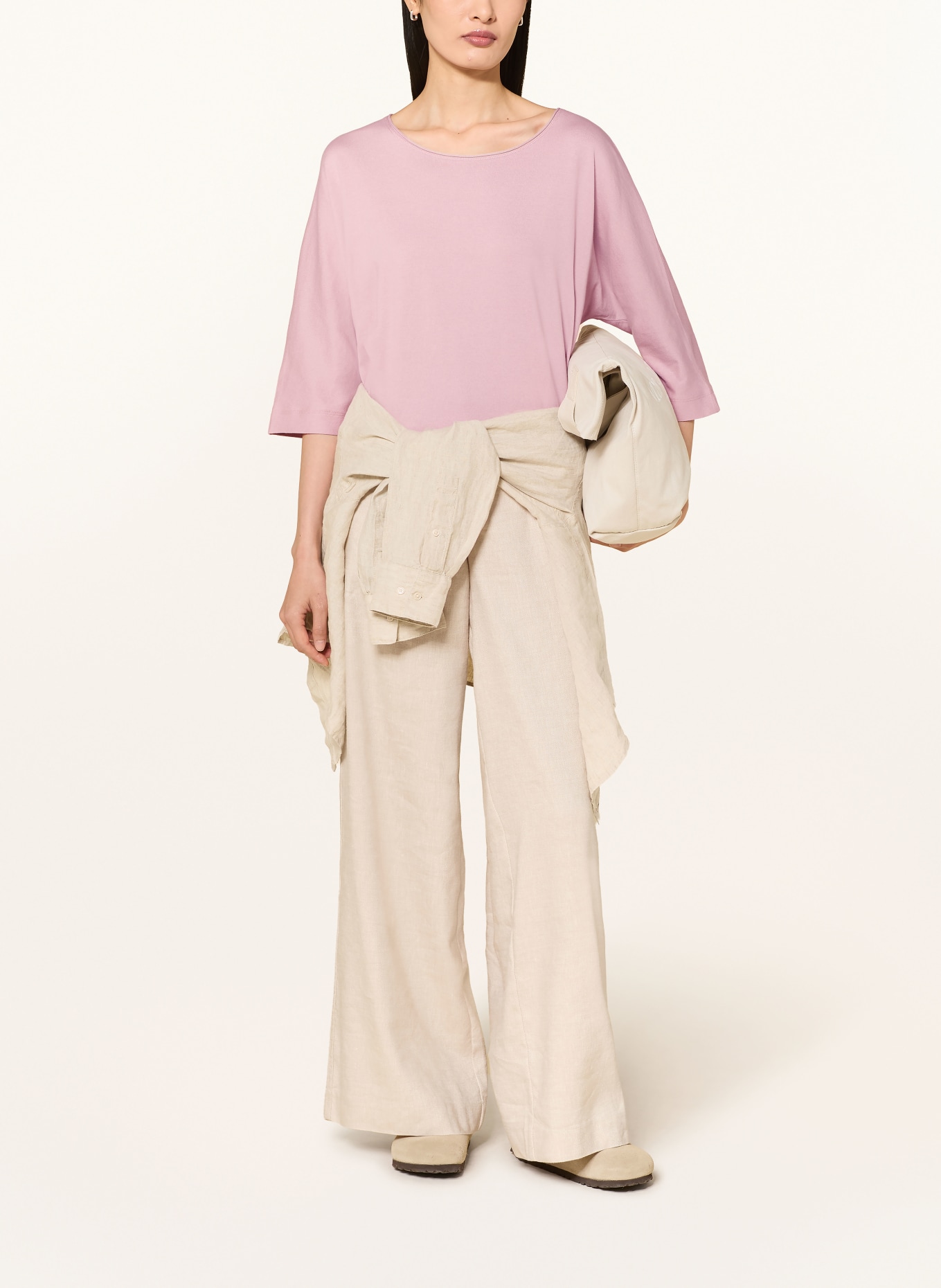 Marc O'Polo Shirt mit 3/4-Arm: ROSÉ