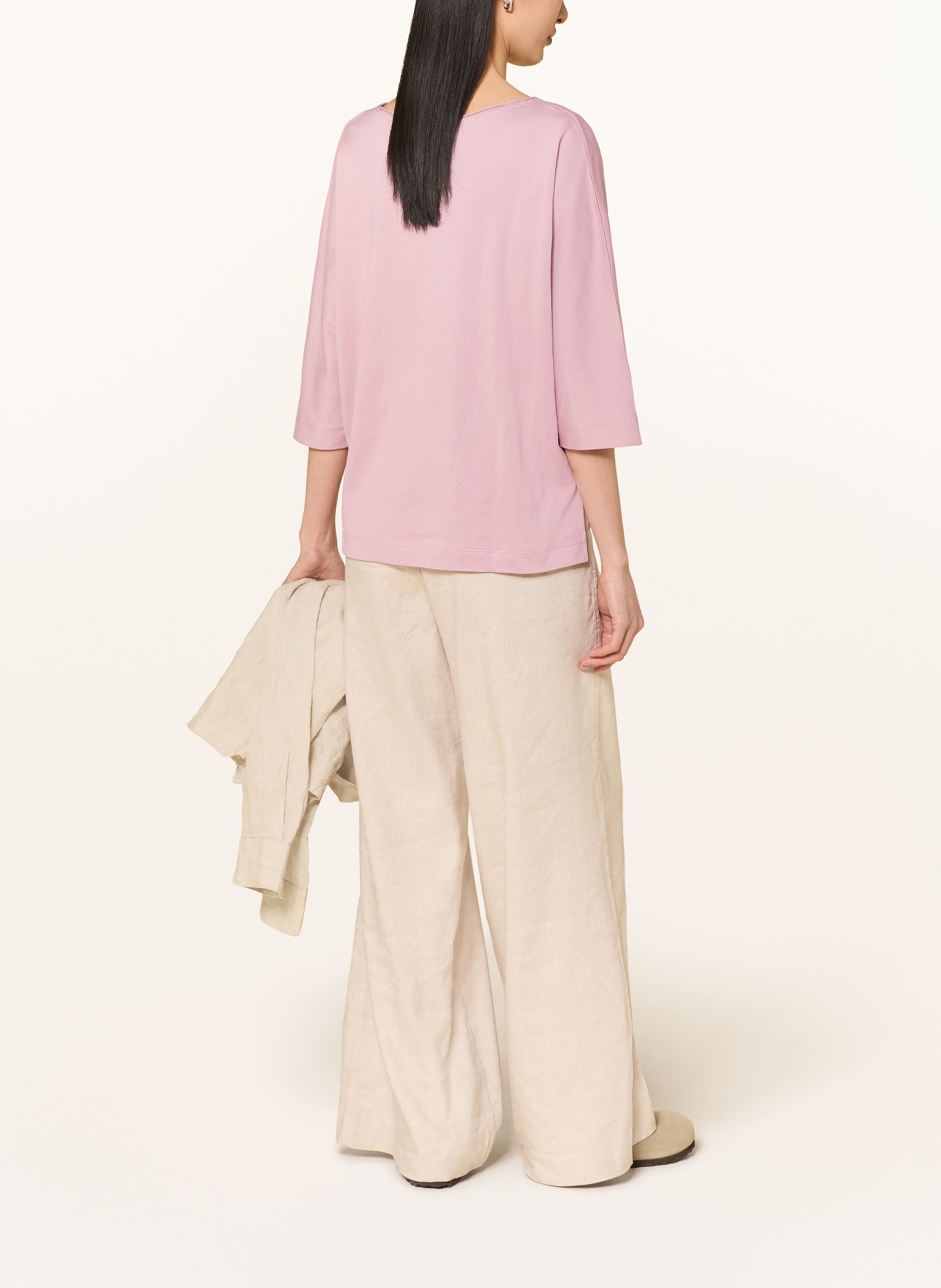 Marc O'Polo Shirt mit 3/4-Arm: ROSÉ