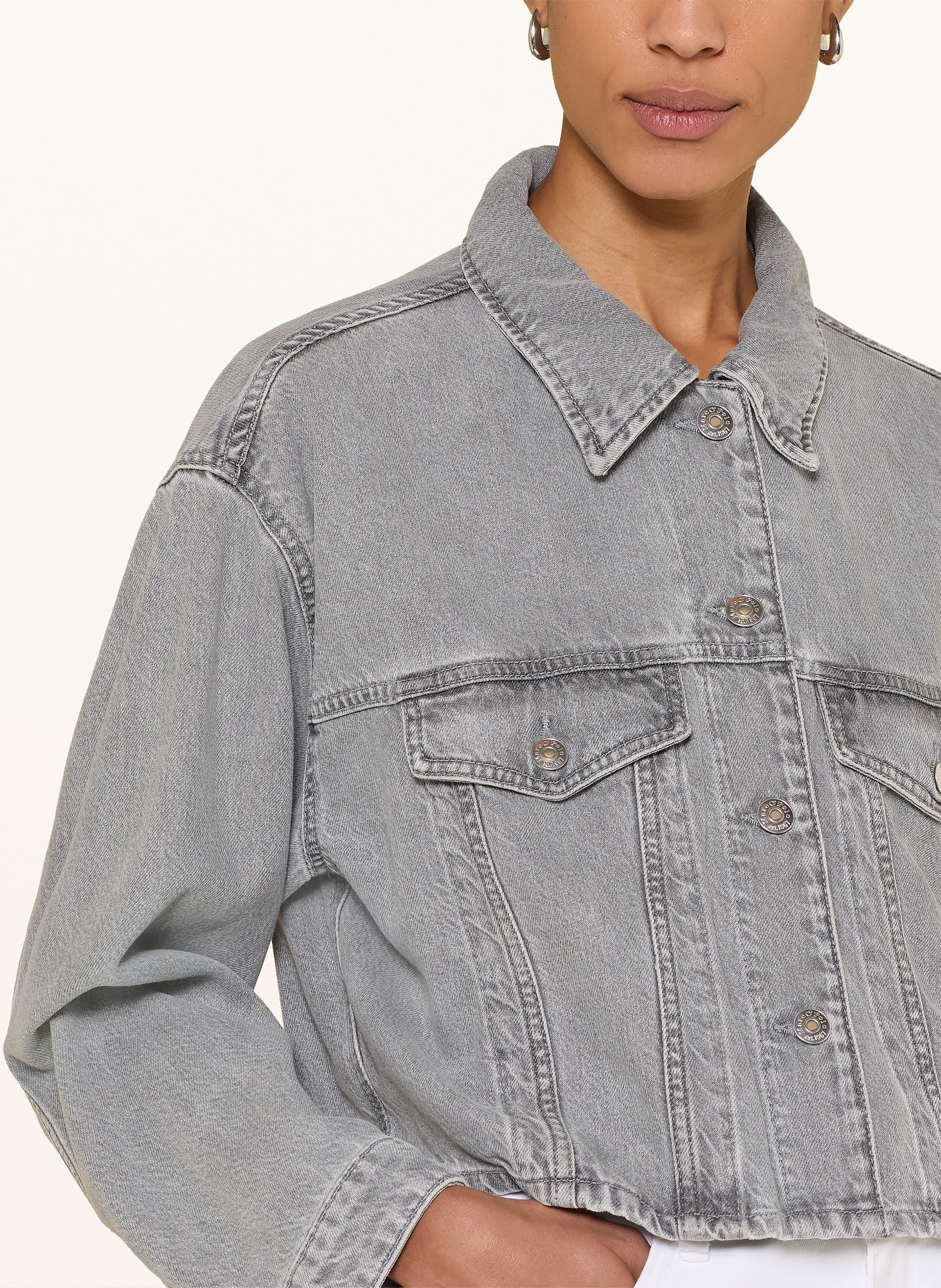 Marc O'Polo Jeansjacke: 1087 Light Grey_Multi_01