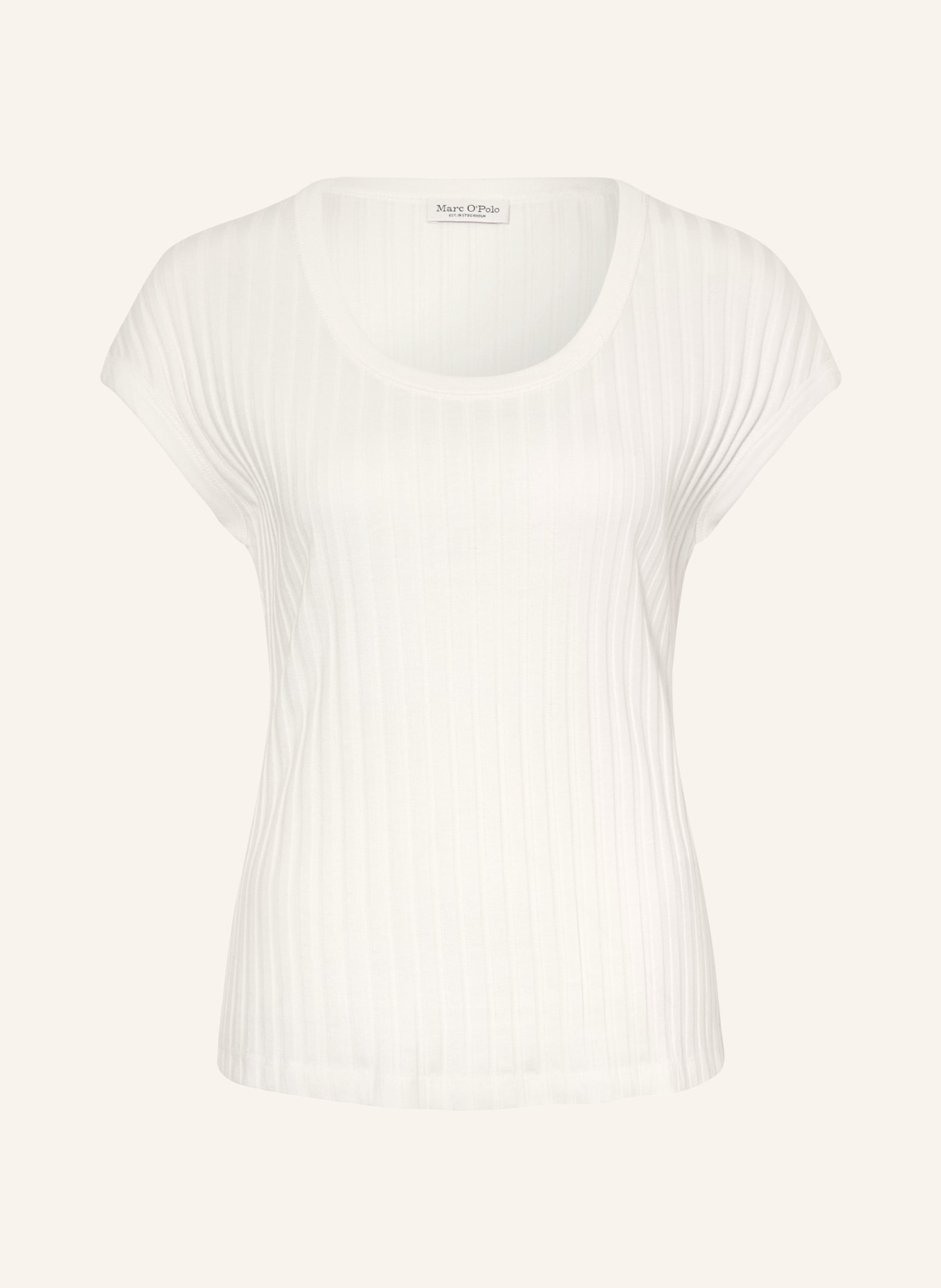 Marc O'Polo T-shirt: CRÈME