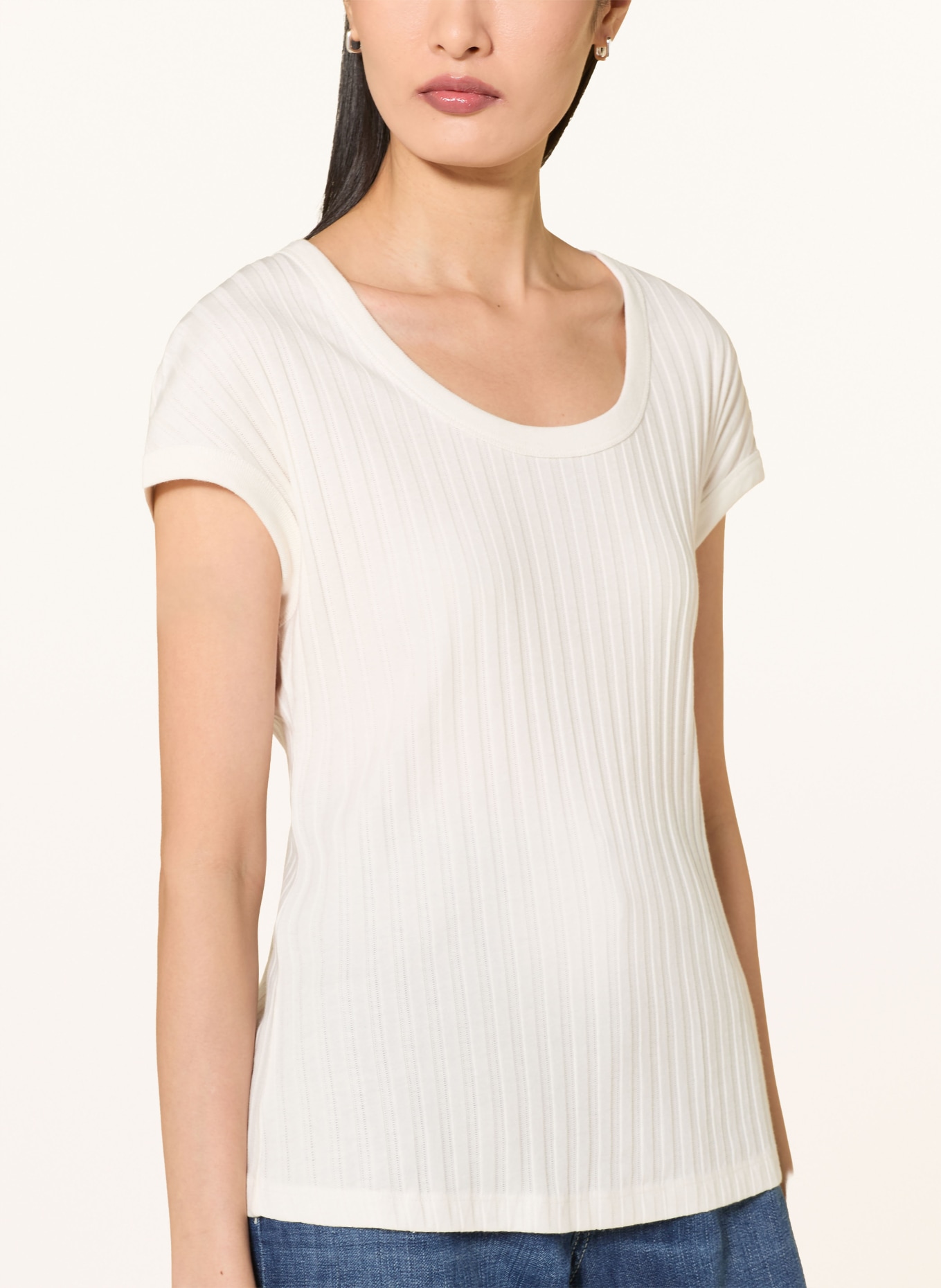 Marc O'Polo T-shirt: CRÈME