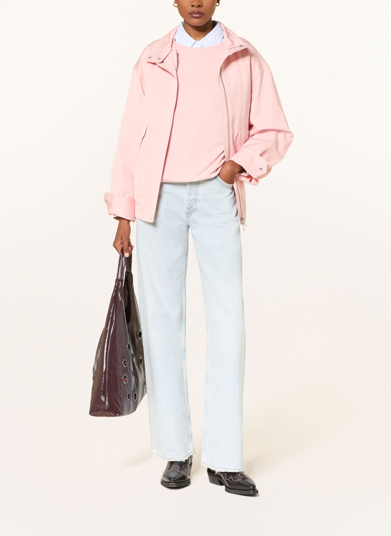 AGOLDE Wide Leg Jeans ARC JEAN 32: tangent  (lt pale ind