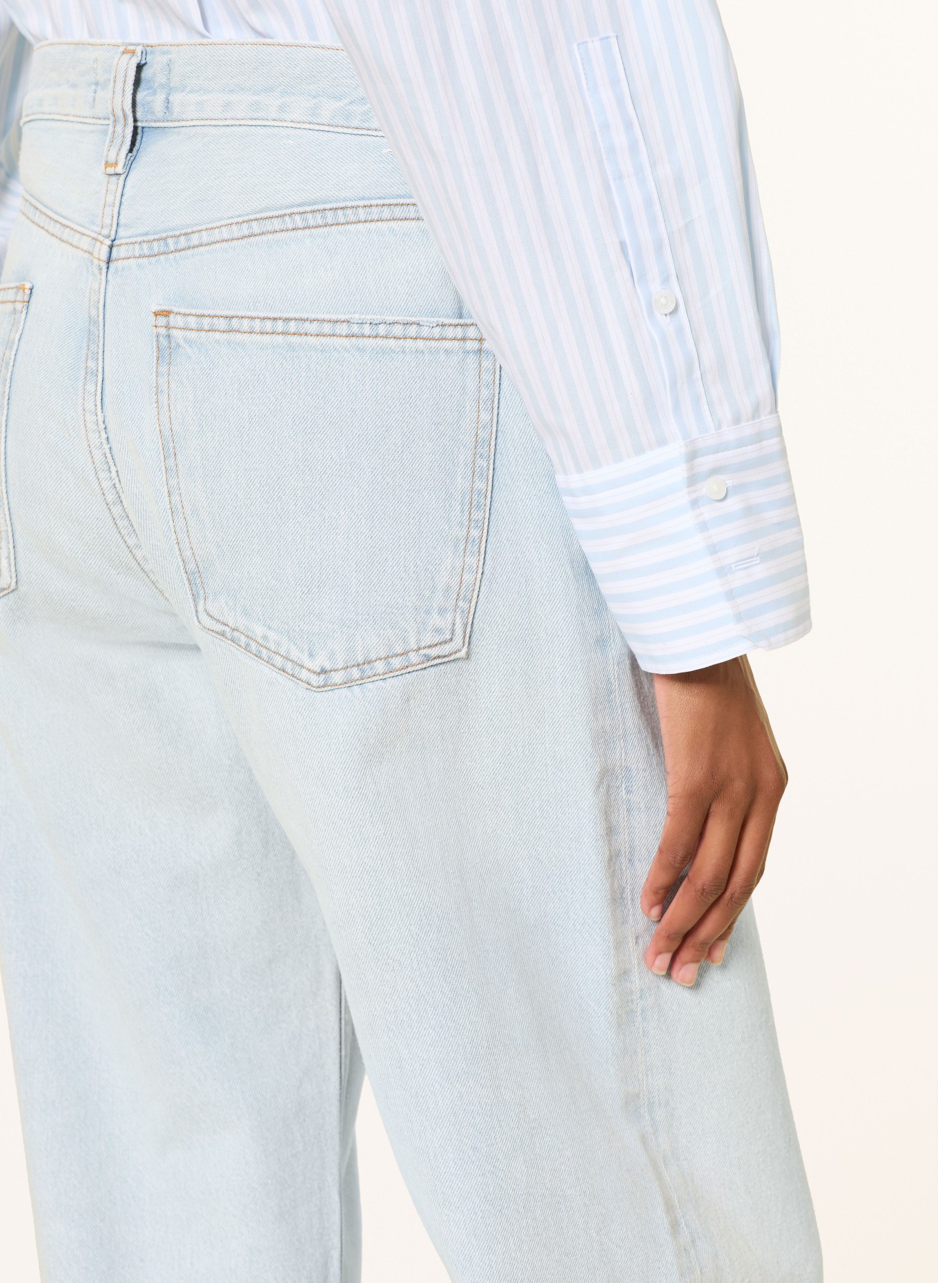 AGOLDE Wide Leg Jeans ARC JEAN 32: tangent  (lt pale ind