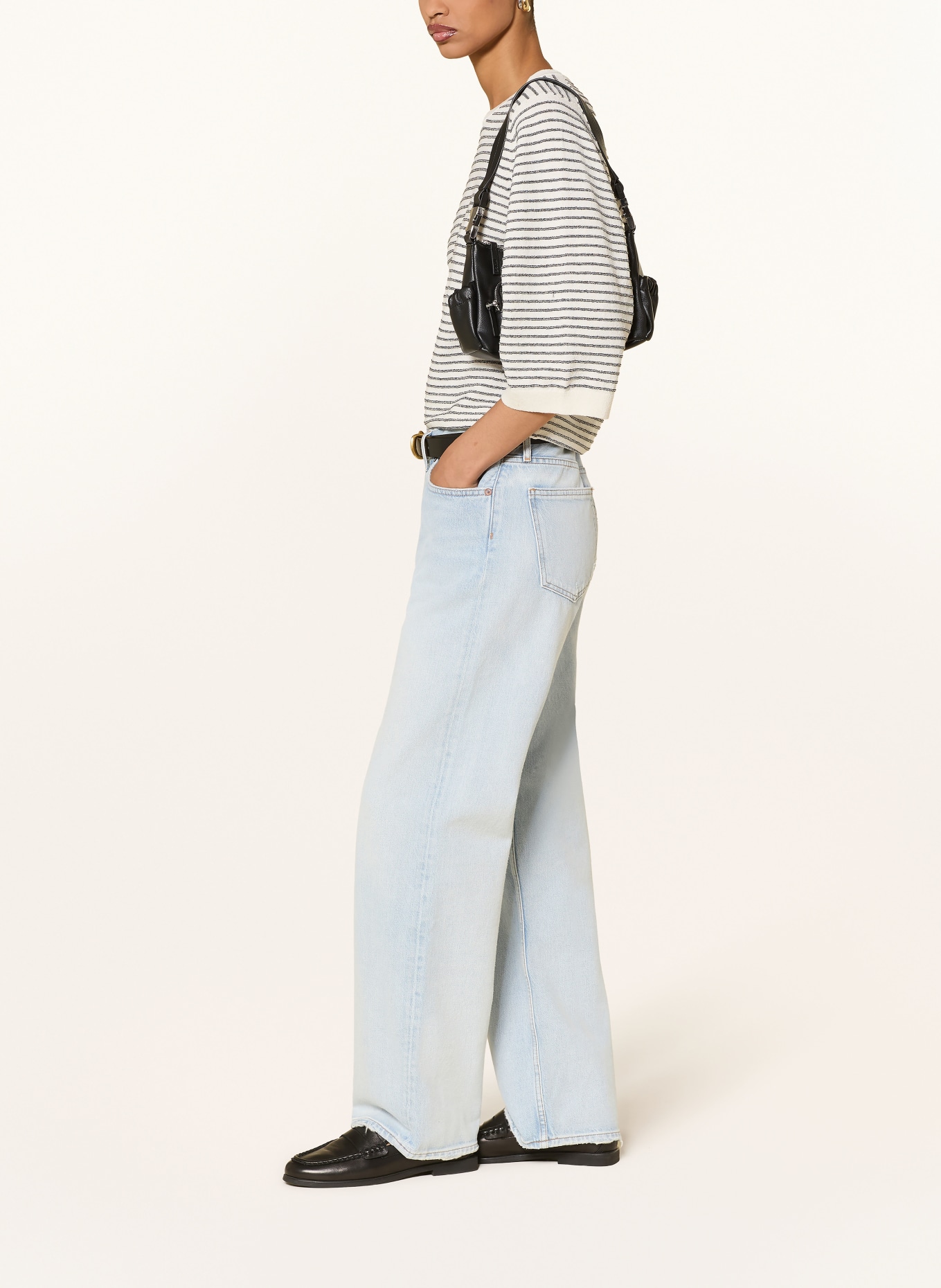 AGOLDE Straight Jeans AMPLIFY: ampl amplify (lt dusty pale ind)