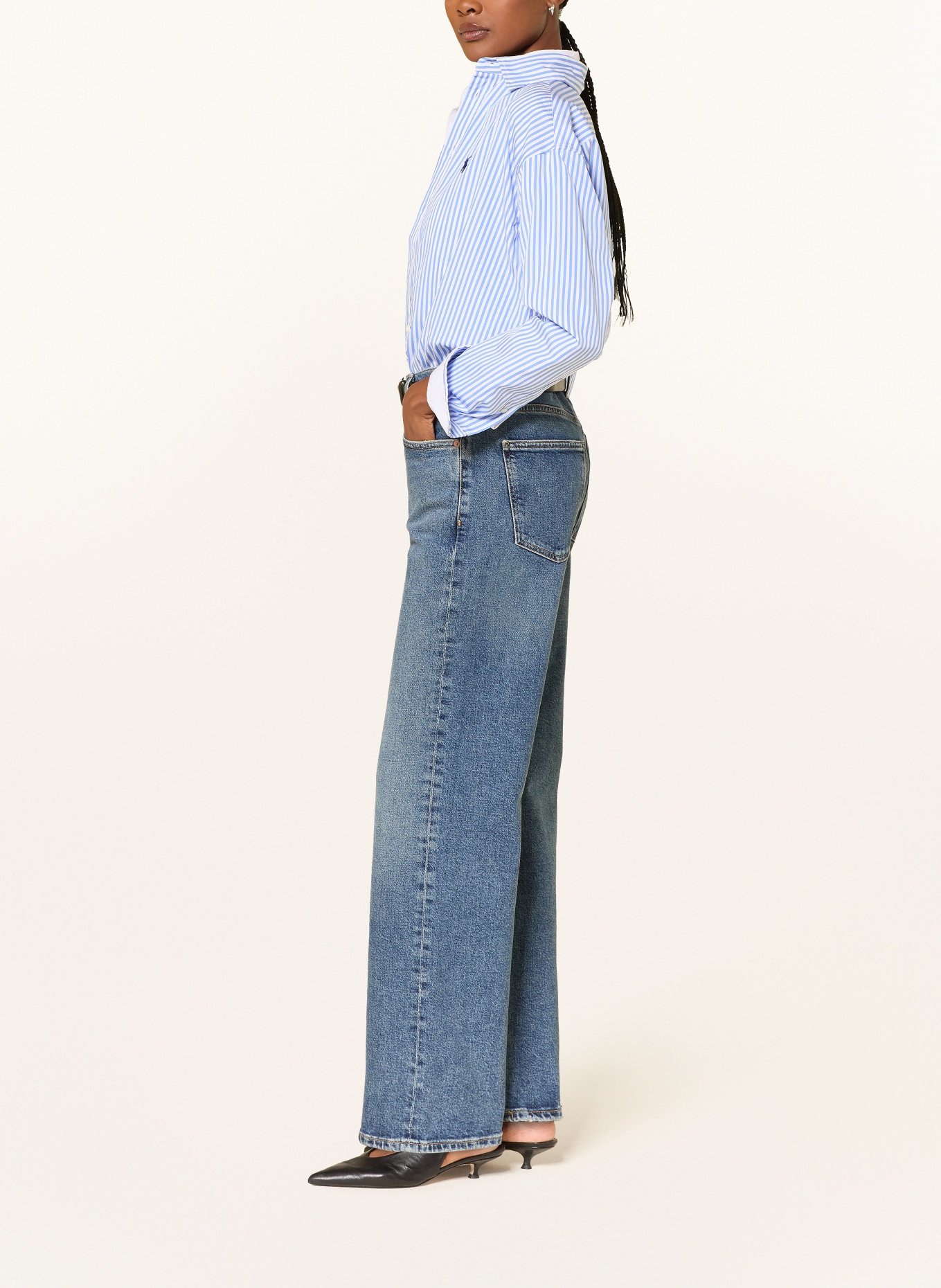 AGOLDE Straight-leg jeans HARPER: enroll  md dk ind