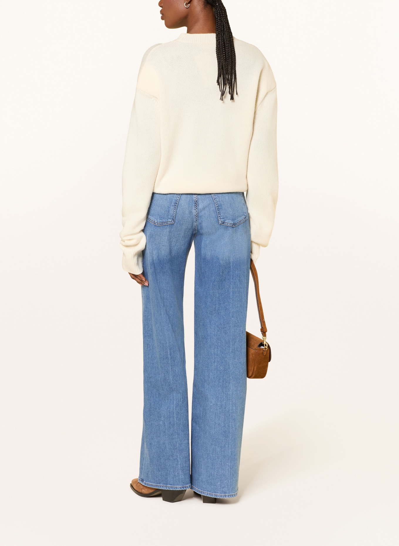 CITIZENS of HUMANITY Wide Leg Jeans LYRA LONG: lennox md/dk indigo
