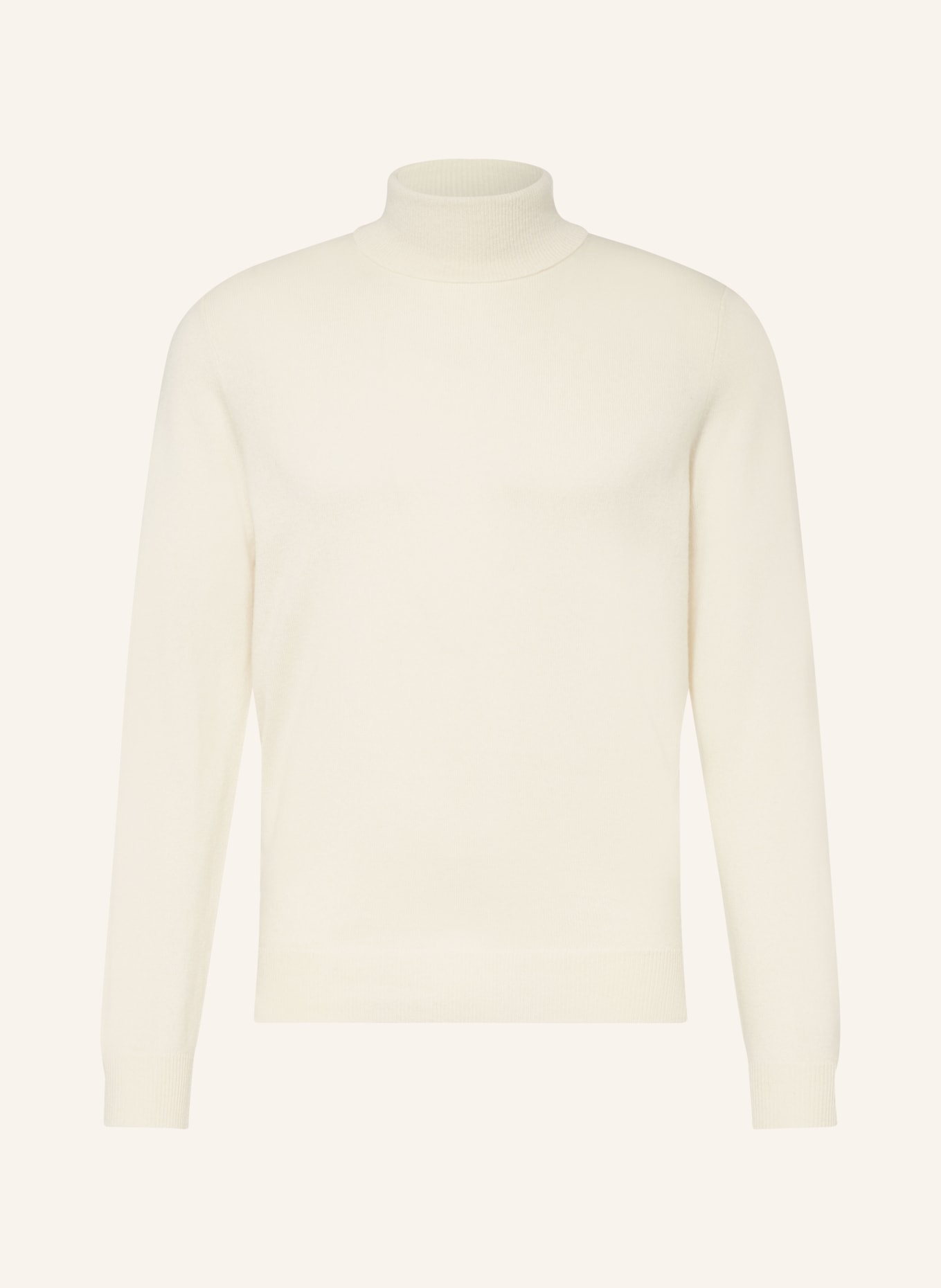 STROKESMAN'S Rollkragenpullover aus Cashmere: CREME