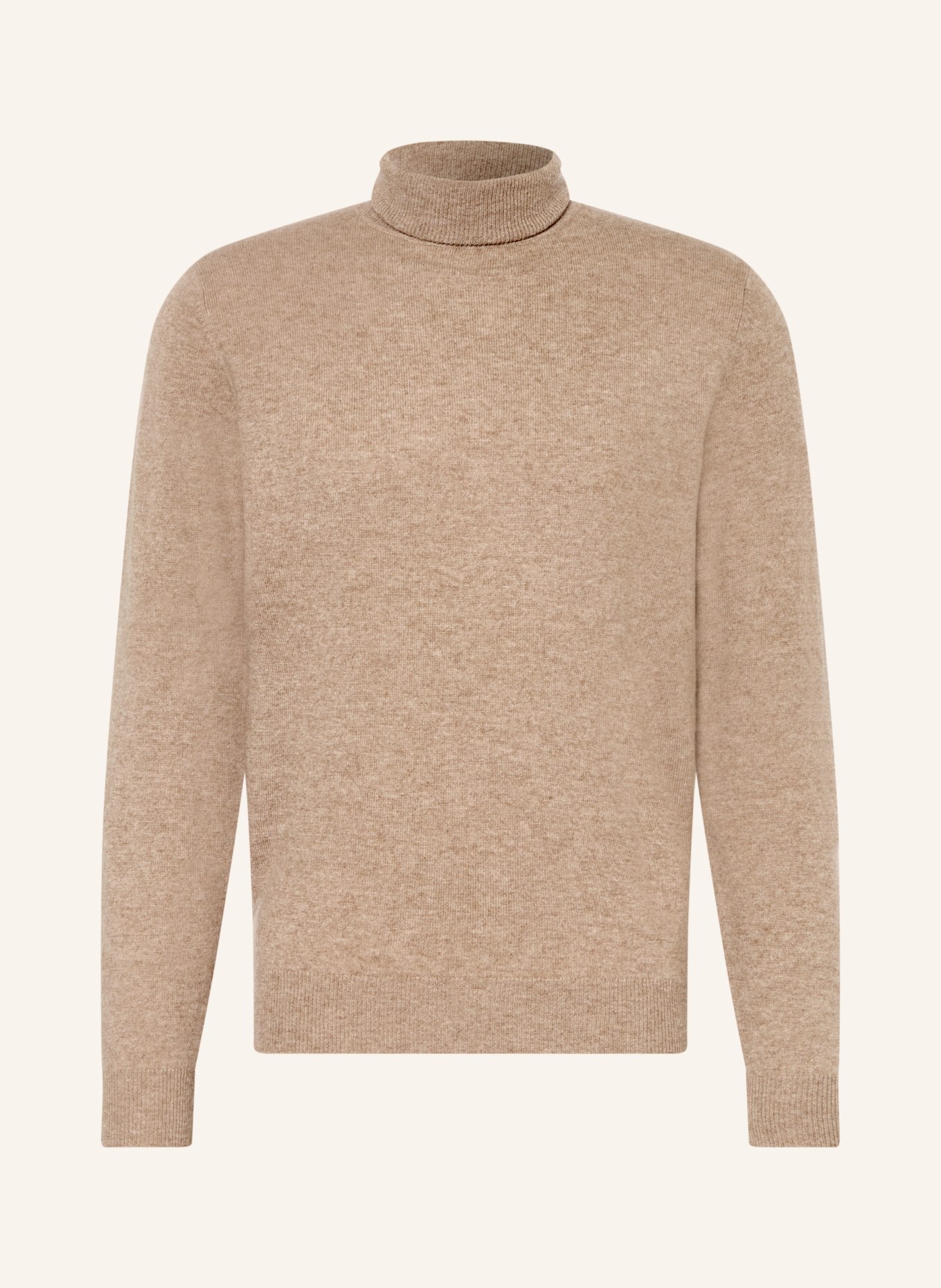 STROKESMAN'S Rollkragenpullover aus Cashmere: BEIGE