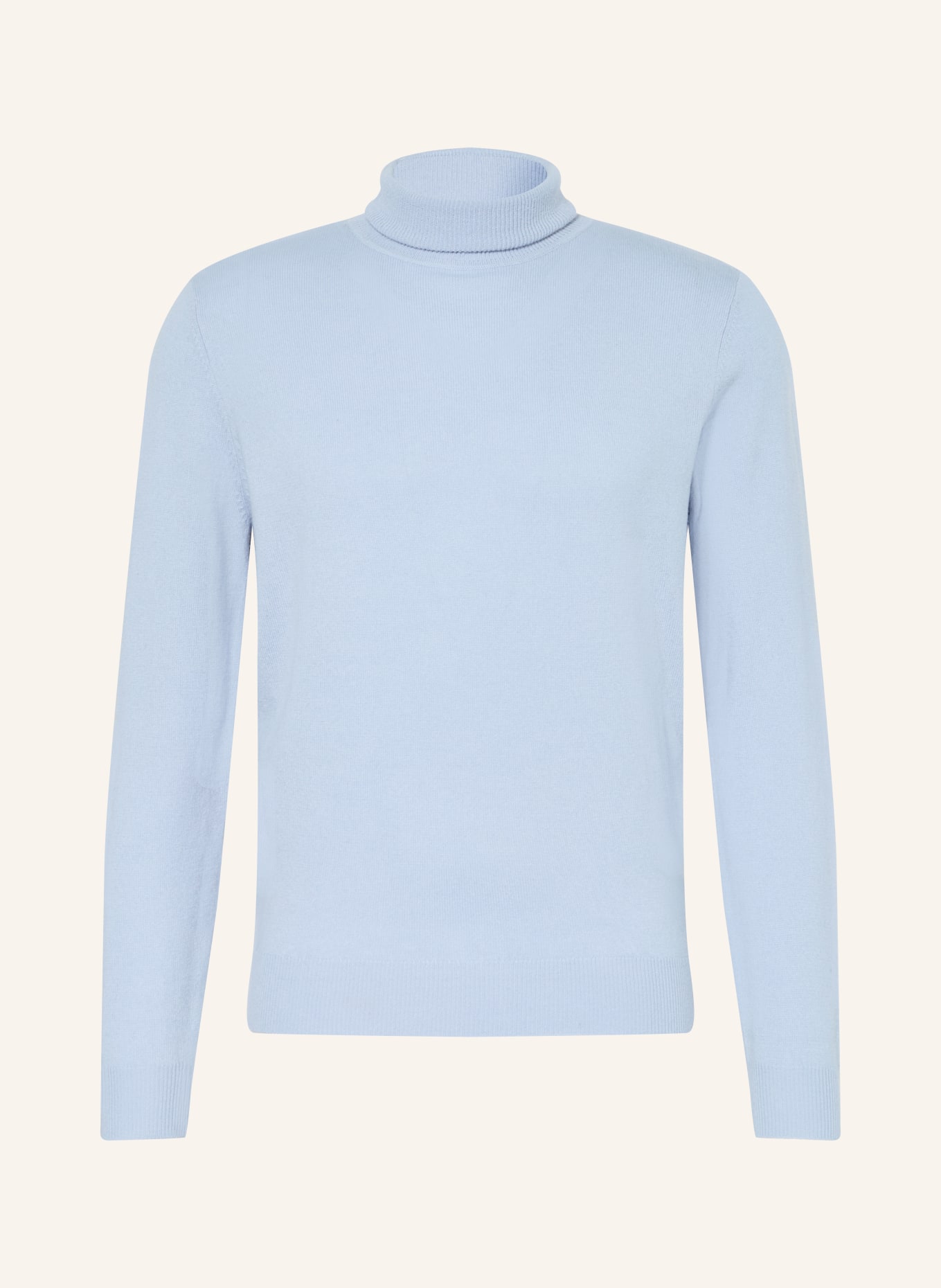 STROKESMAN'S Rollkragenpullover aus Cashmere: HELLBLAU