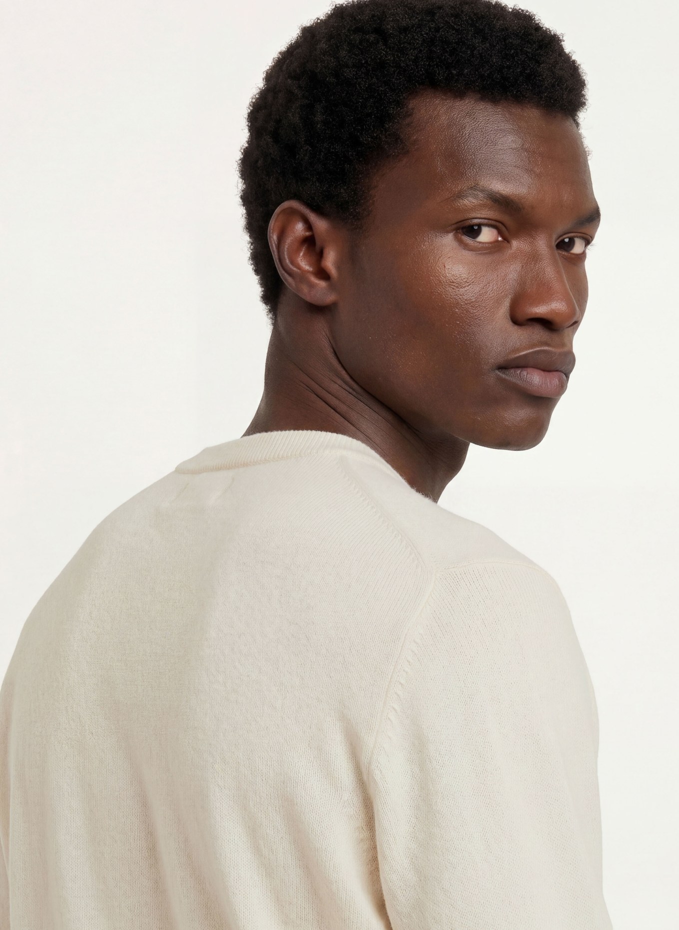 STROKESMAN'S Sweter z kaszmiru: KREMOWY