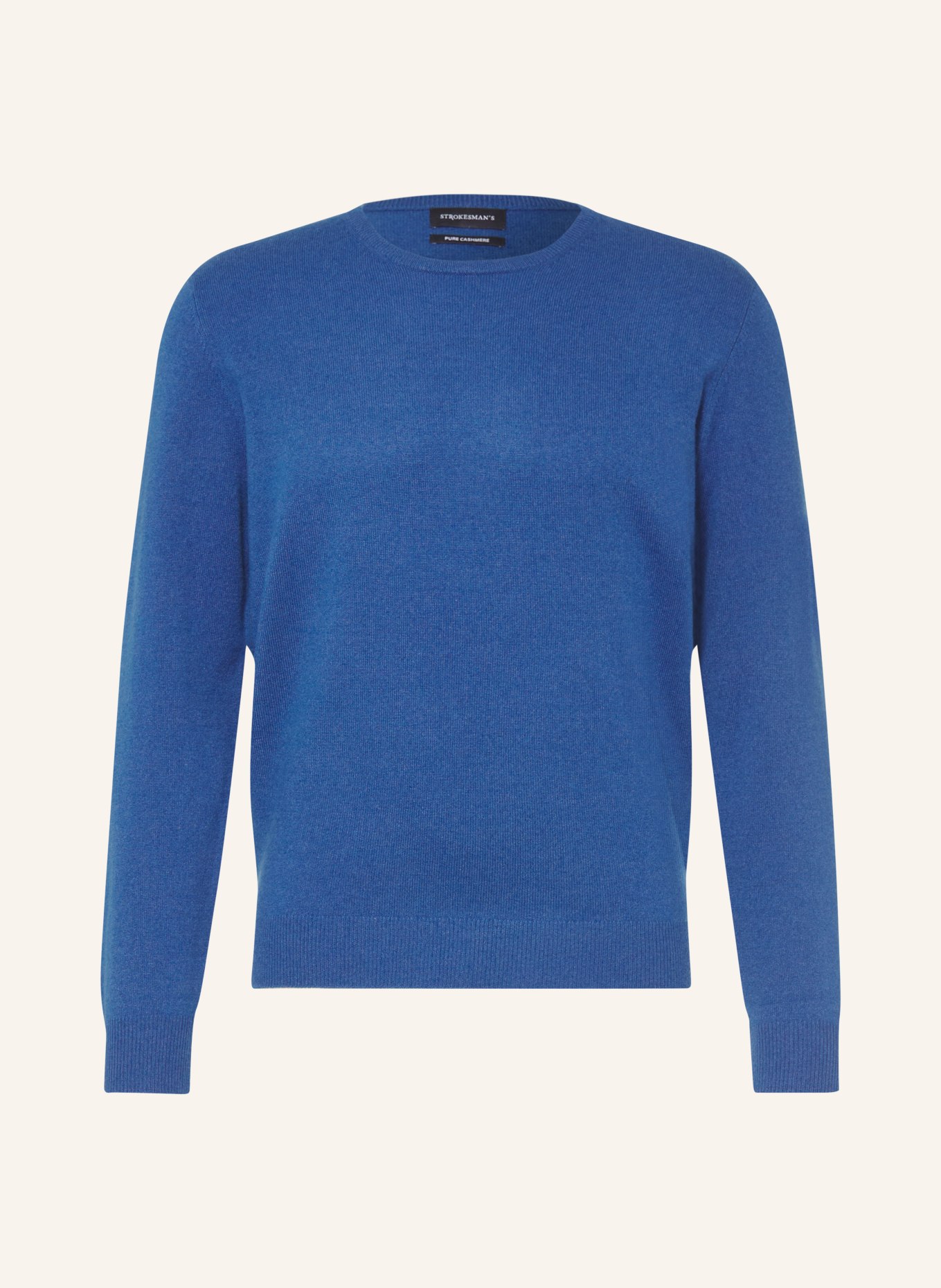 STROKESMAN'S Sweter z kaszmiru: NIEBIESKI