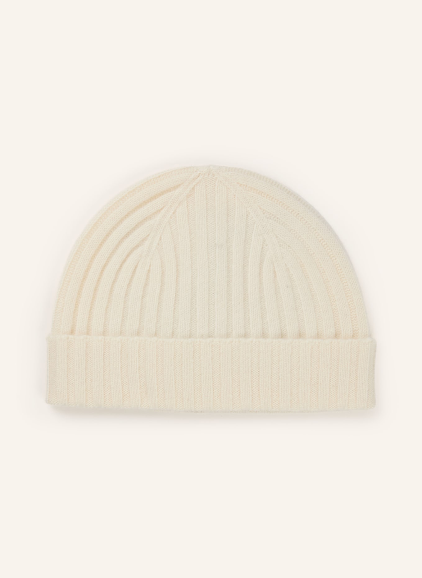 STROKESMAN'S Cashmere hat: ECRU