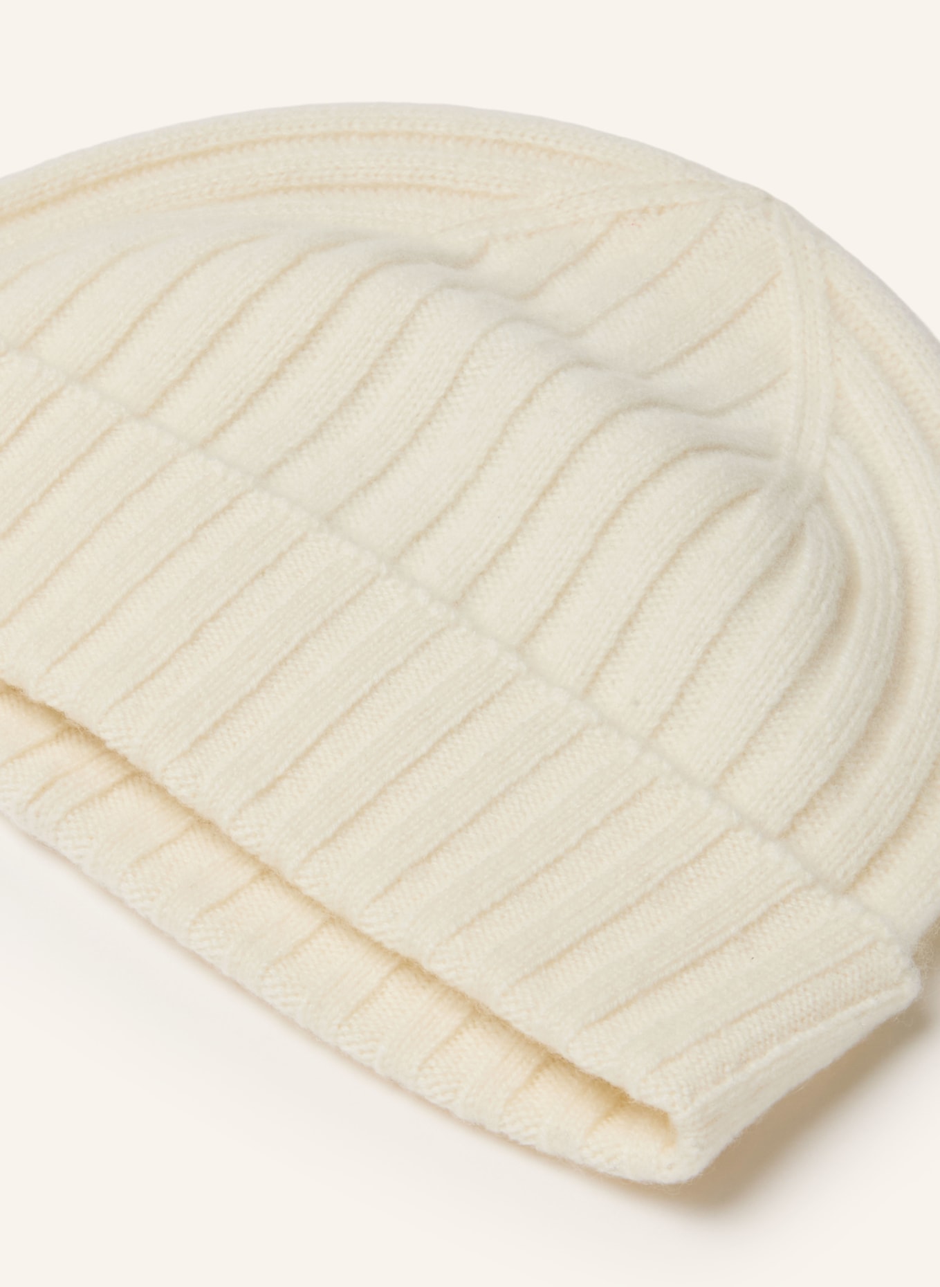 STROKESMAN'S Cashmere hat: ECRU