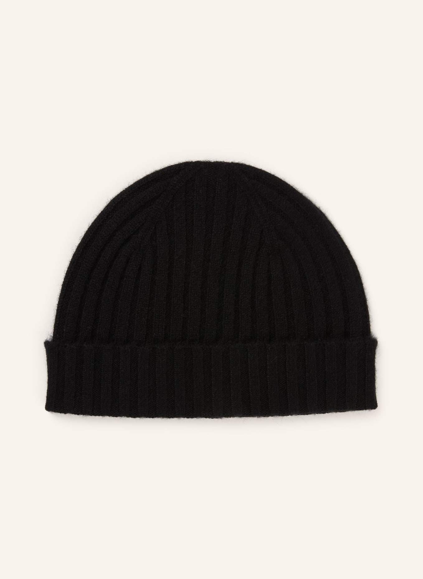 STROKESMAN'S Cashmere hat: BLACK