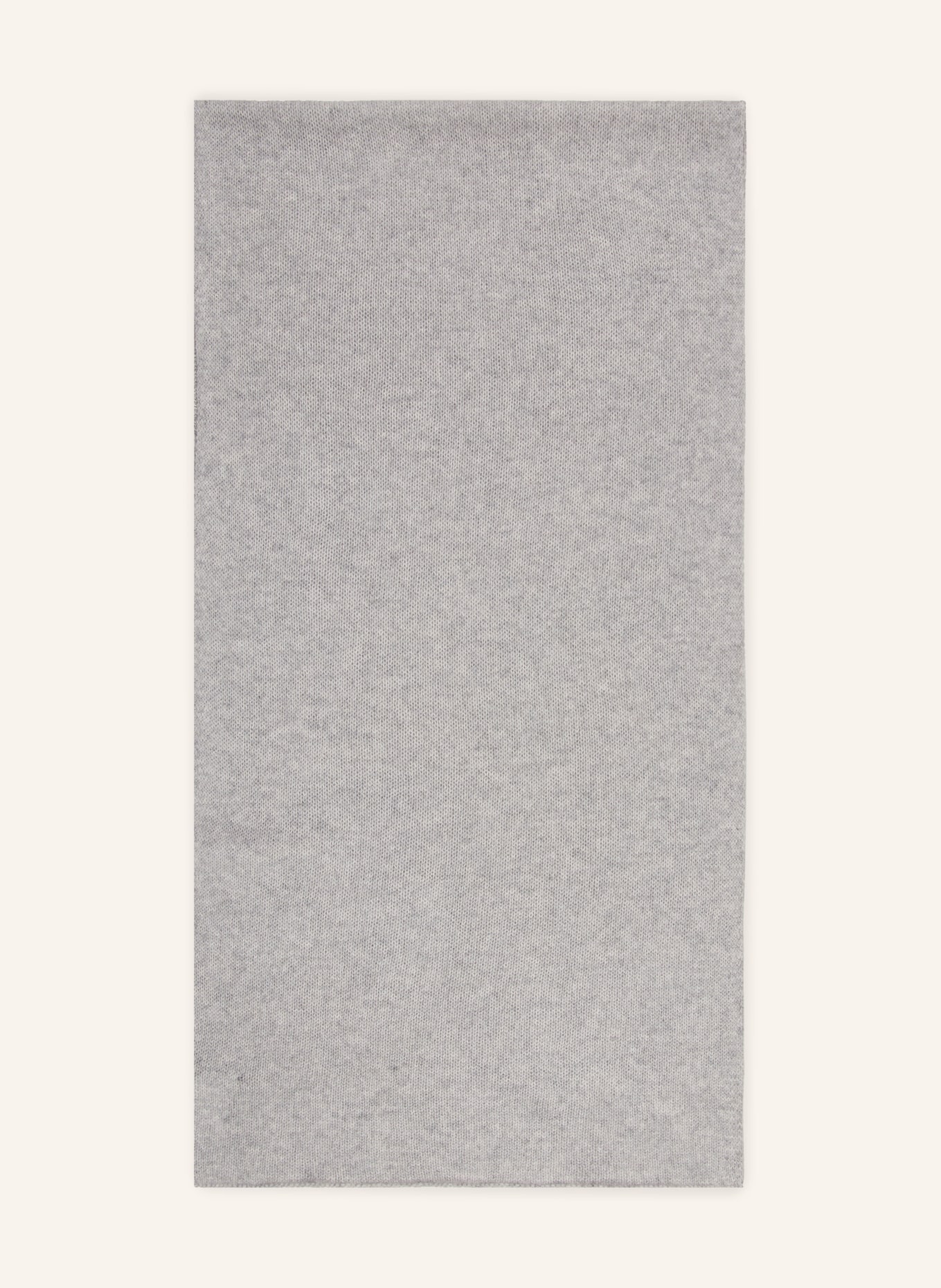 STROKESMAN'S Cashmere scarf: LIGHT GRAY