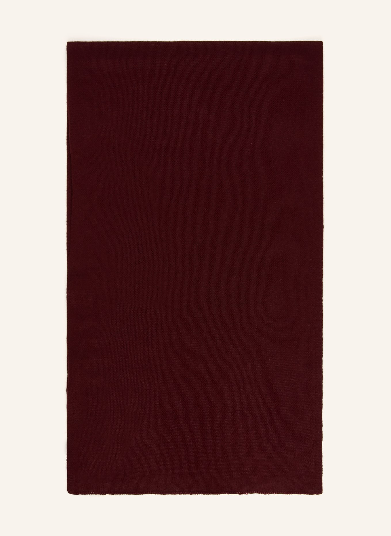 STROKESMAN'S Cashmere scarf: DARK RED