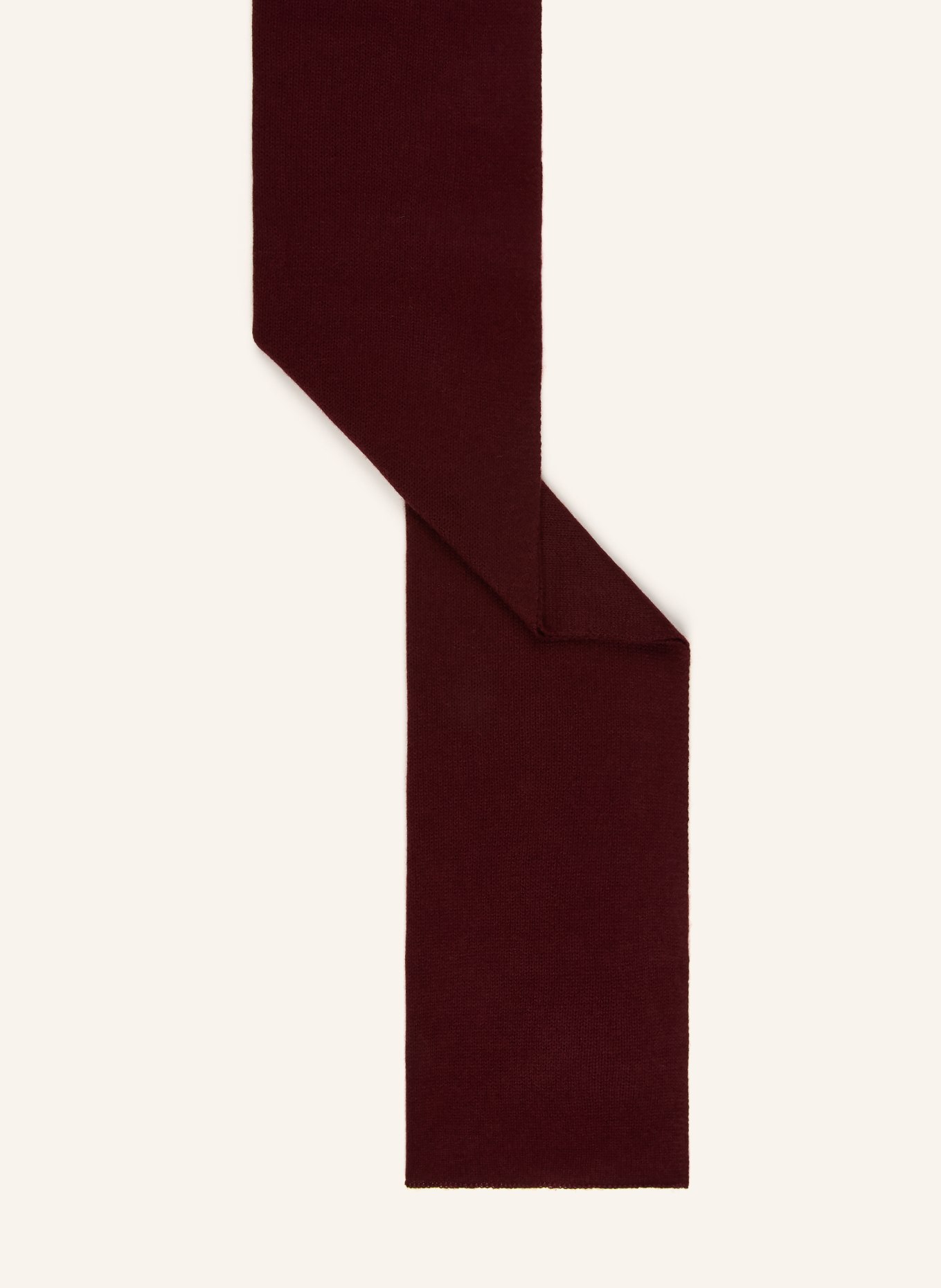 STROKESMAN'S Cashmere scarf: DARK RED
