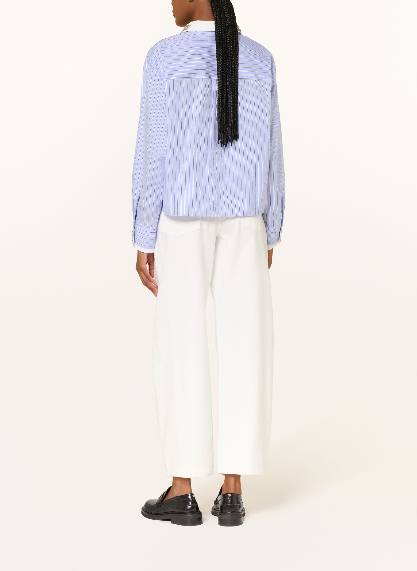maje Barrel Jeans: 10 WHITE